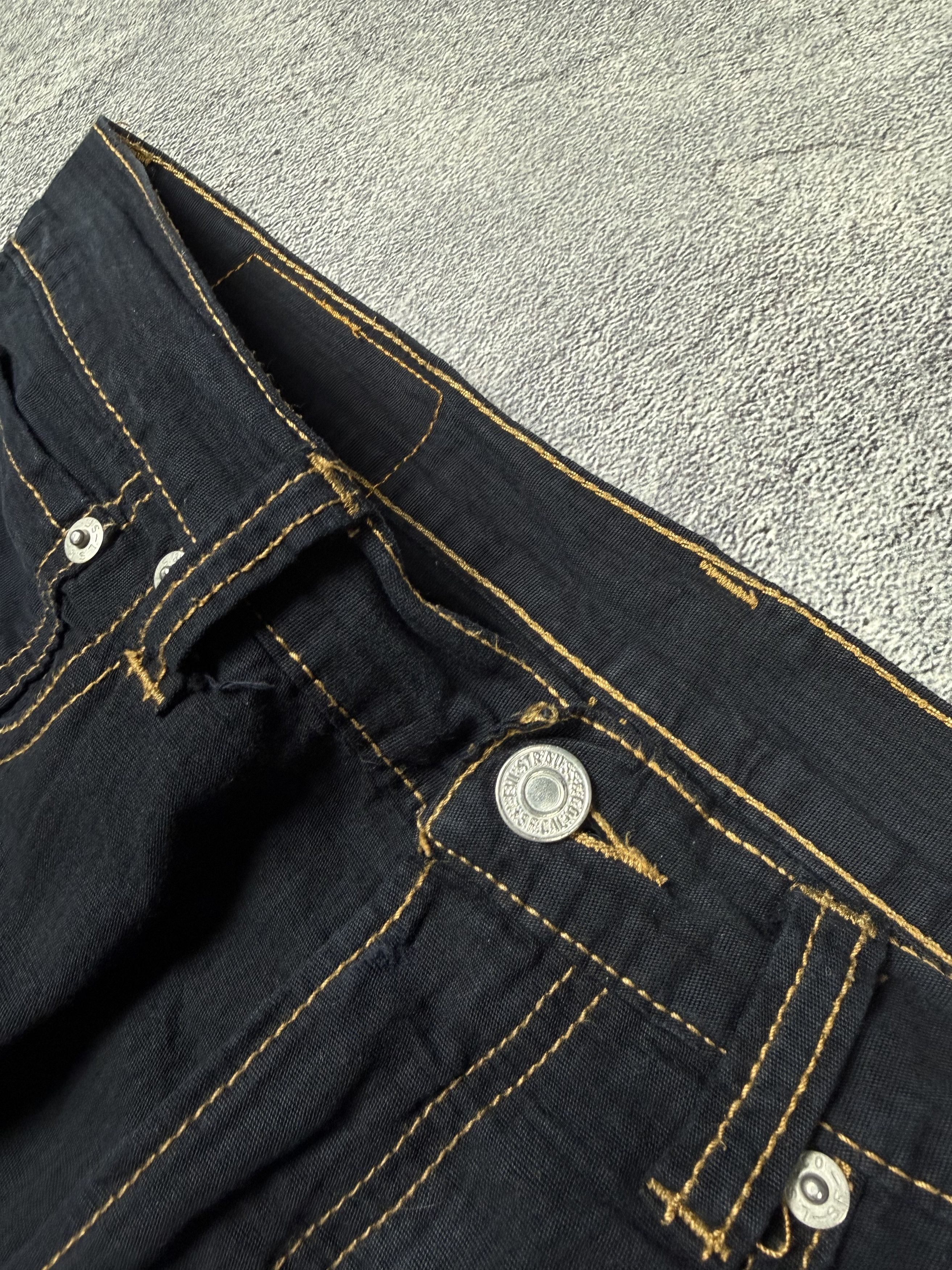 If Six Was Nine Y2K Levi's 501 Straight Fit Pants Streetwear Size US 30 / EU 46 - 9 Thumbnail