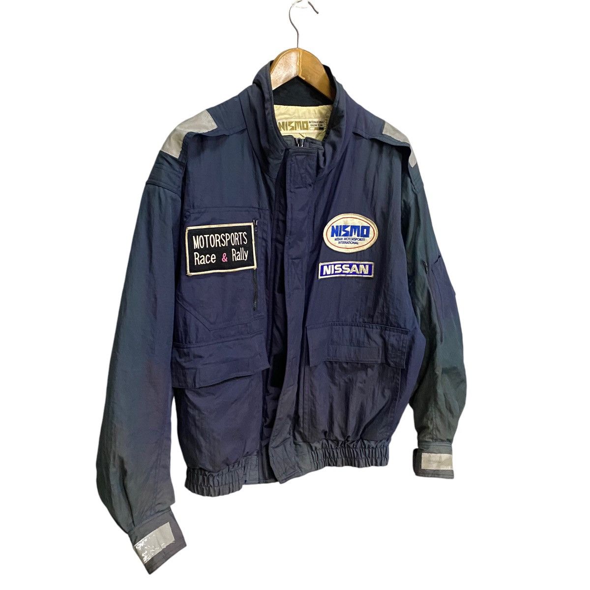 Sports Specialties Vtg Nissan NISMO International Racing Team Jacket Race Rally Size US L / EU 52-54 / 3 - 4 Thumbnail