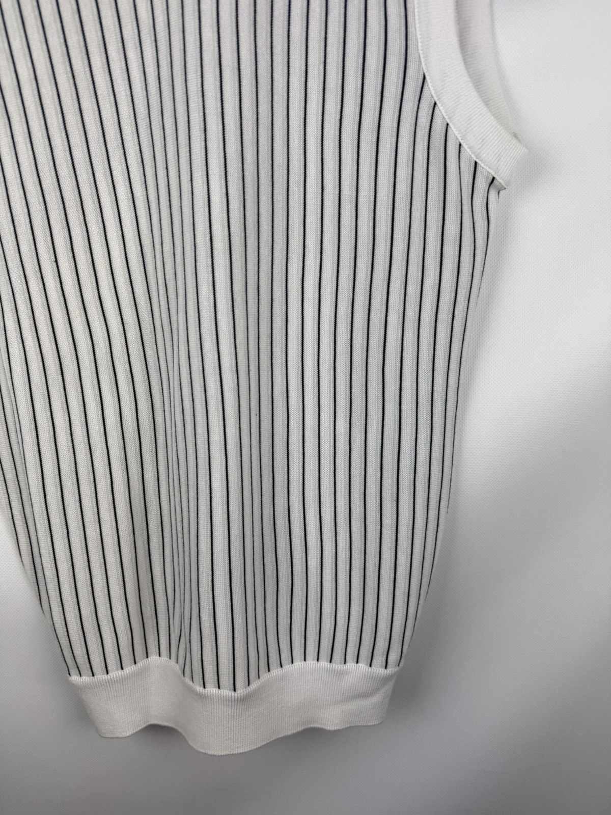 Lacoste Lacoste Limited Edition 75 Anniversary Striped Vest Sweater Size US L / EU 52-54 / 3 - 18 Thumbnail