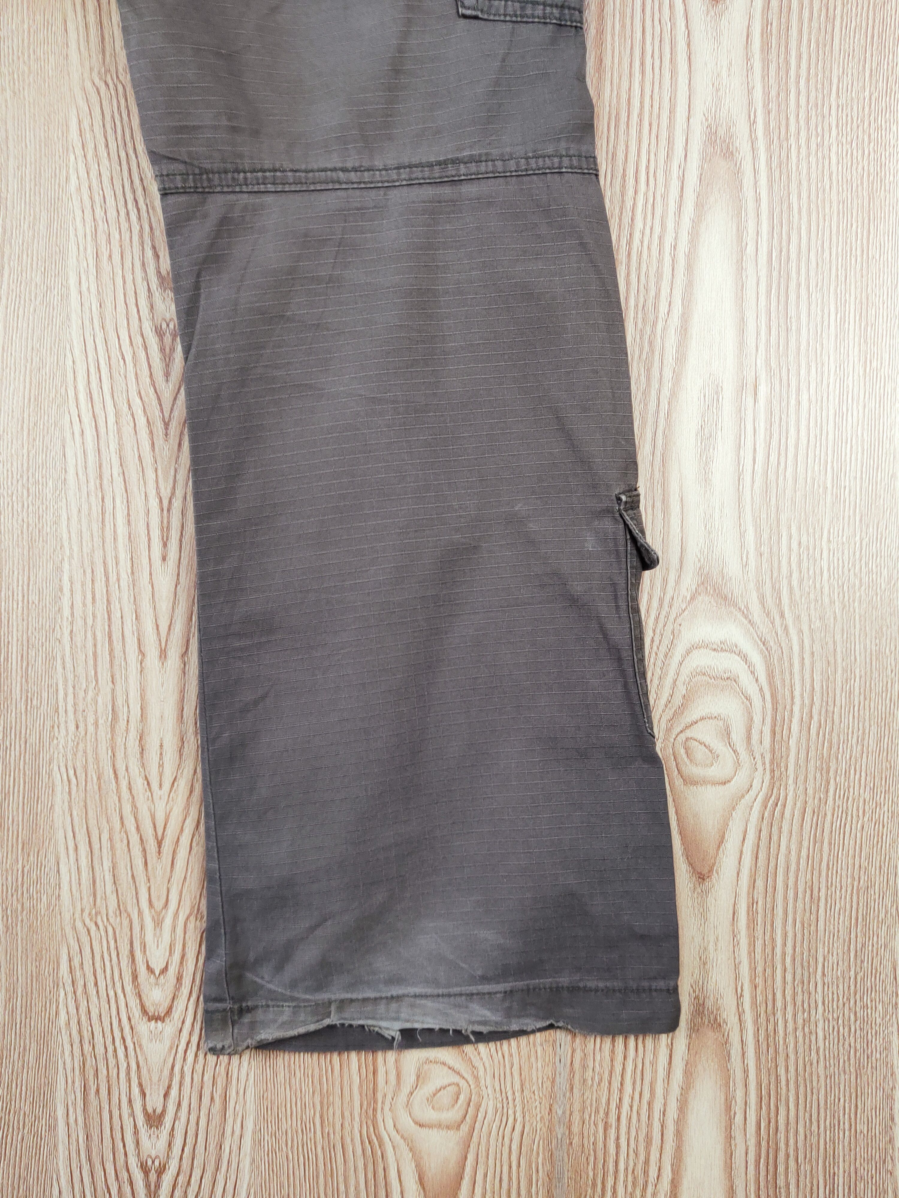 Japanese Brand Z-07B52X Dark Brown Multipocket Tactical Cargo Pants #W198 Size US 34 / EU 50 - 13 Thumbnail
