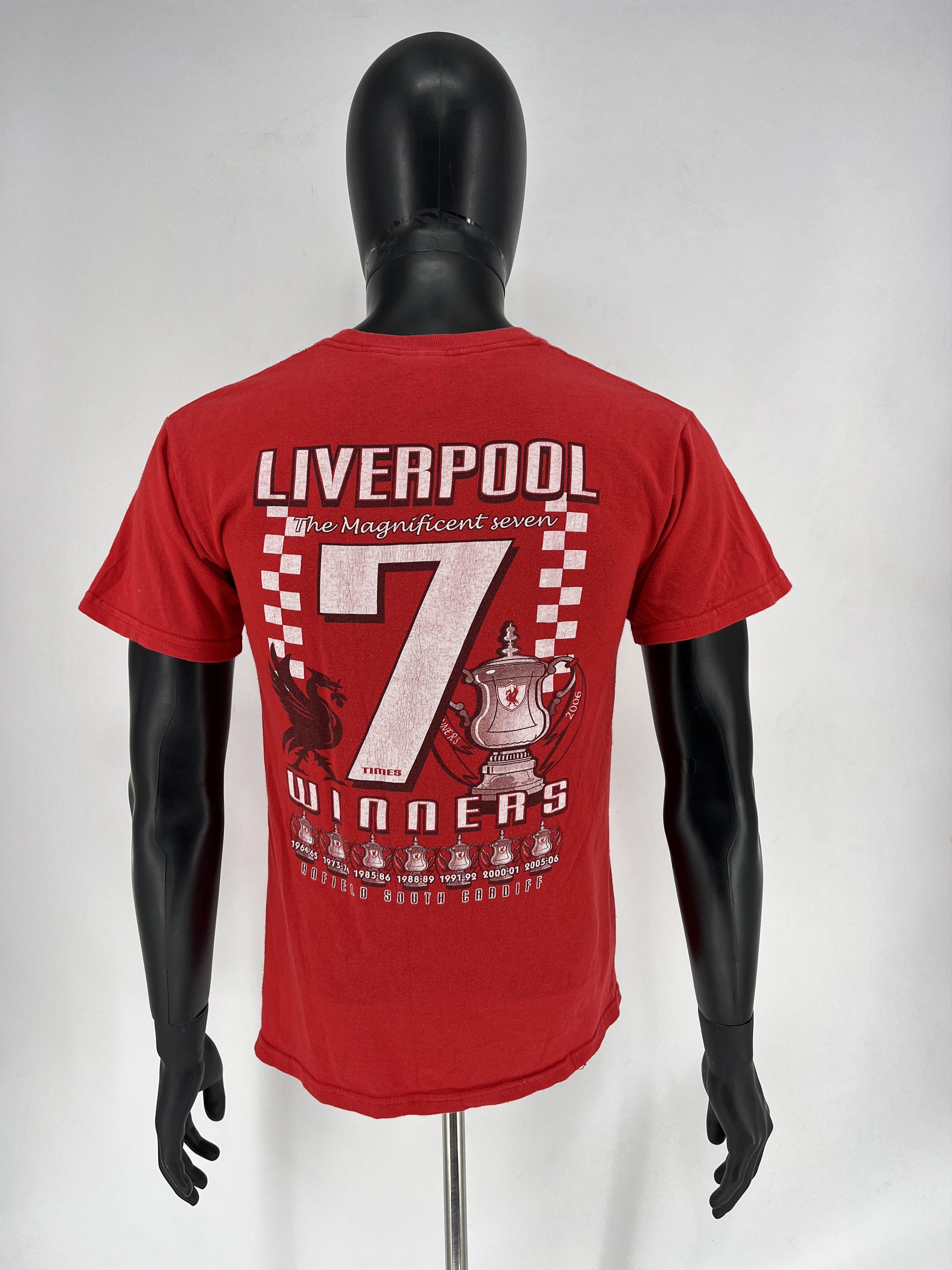Other Vintage Football TShirt Champions League Liverpool Hammers Size US S / EU 44-46 / 1 - 9 Thumbnail