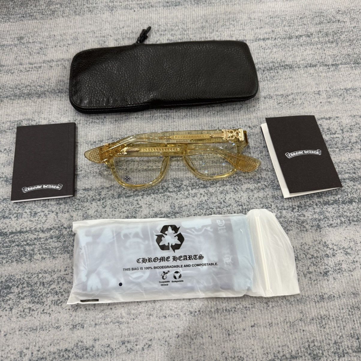 Chrome Hearts CHROME HEARTS CUNTVOLUTED EYEGLASSES Size ONE SIZE - 3 Thumbnail
