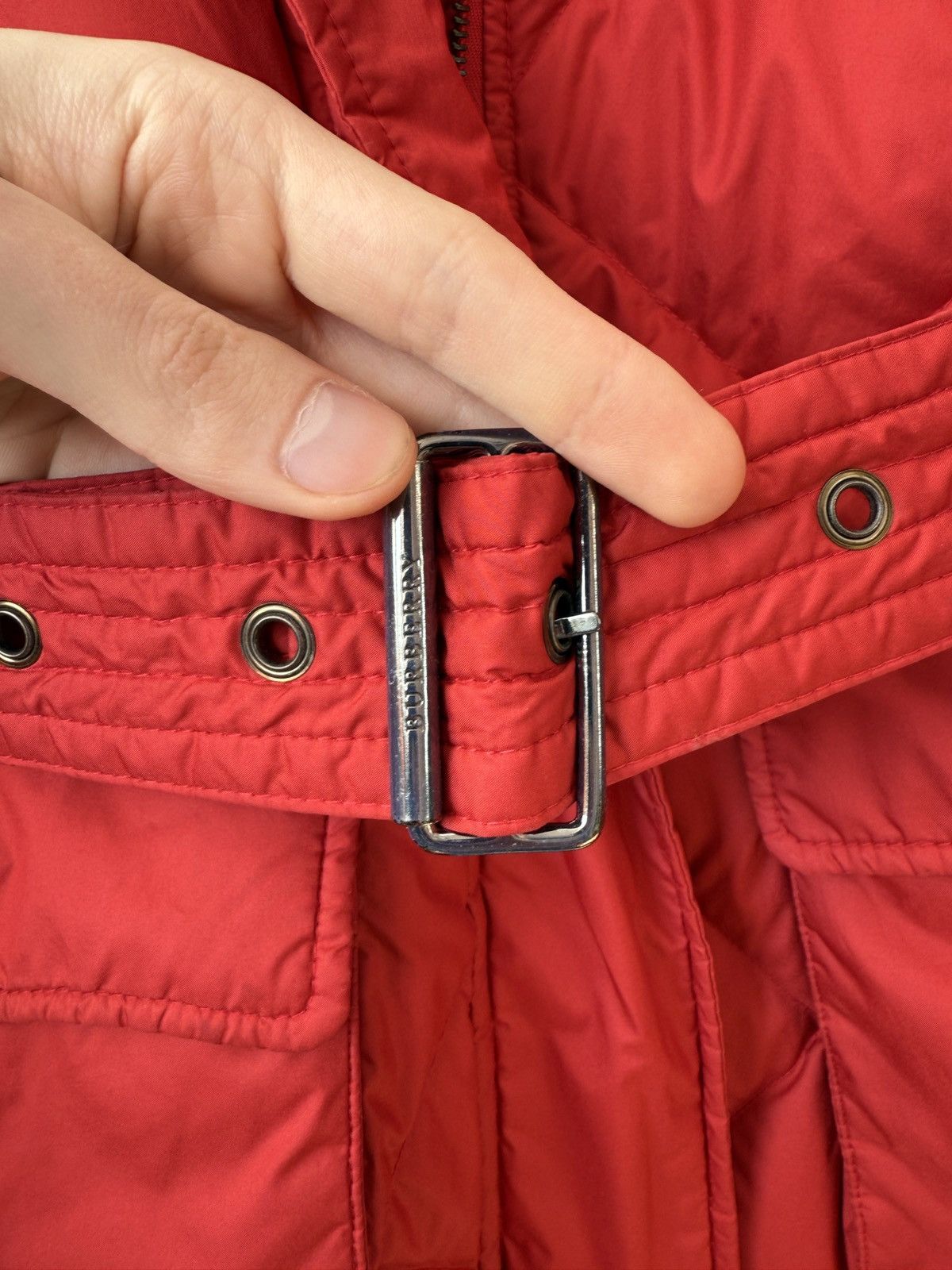Burberry Vintage Burberry Belted Puffer Jacket Nova Check Women Size XS / US 0-2 / IT 36-38 - 8 Thumbnail