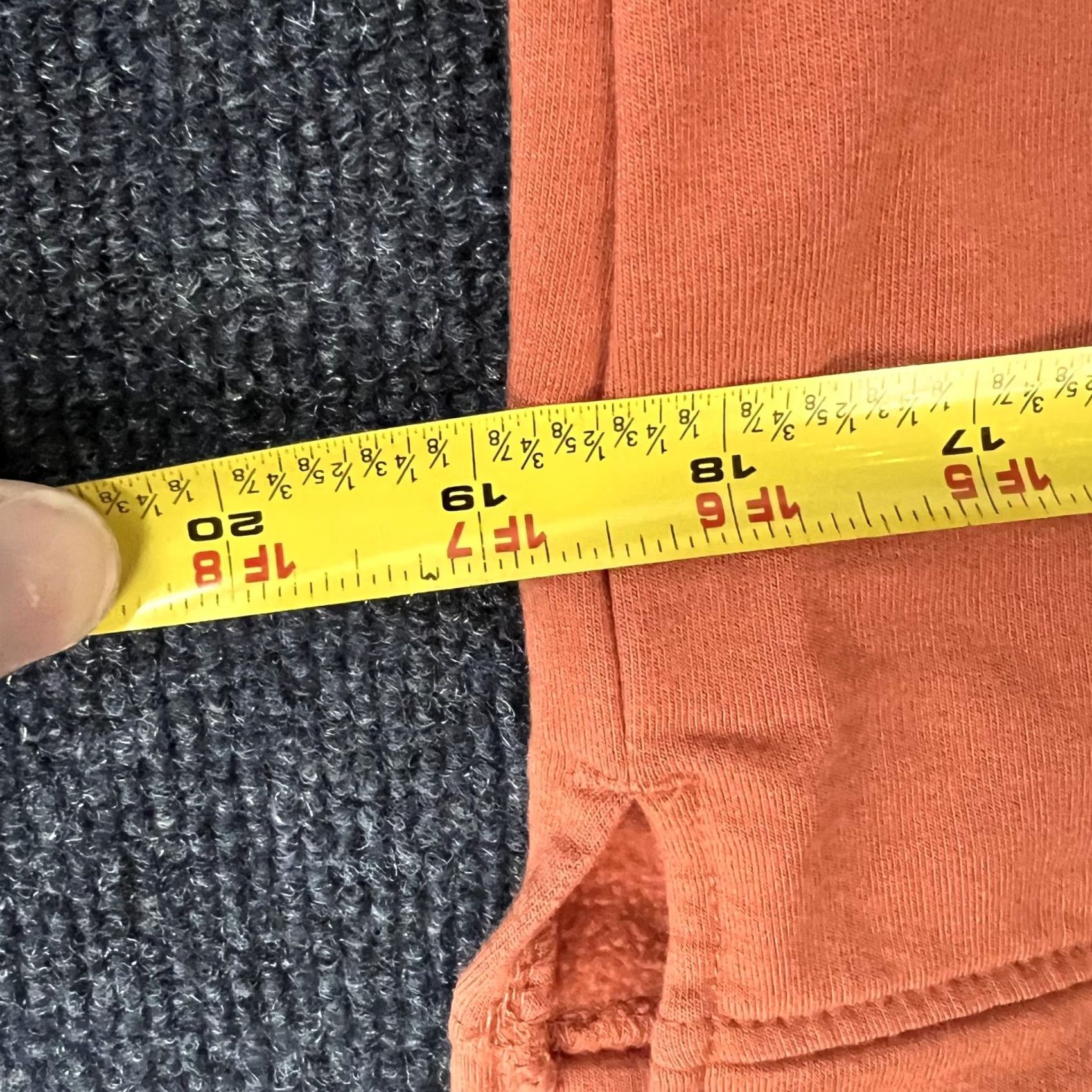 Orvis Orvis Shirt Womens Small Orange V-Neck Long Sleeve Pullover Solid Top Casual Size S / US 4 / IT 40 - 4 Thumbnail