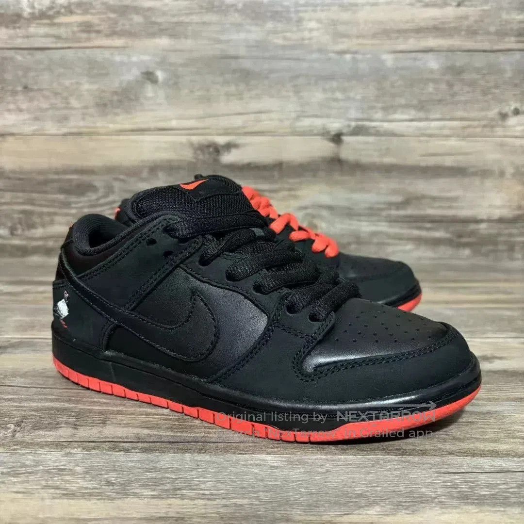 Nike SB Nike Dunk SB Low Black Pigeon Collaboration. Size US 5 / IT 35 - 2 Thumbnail