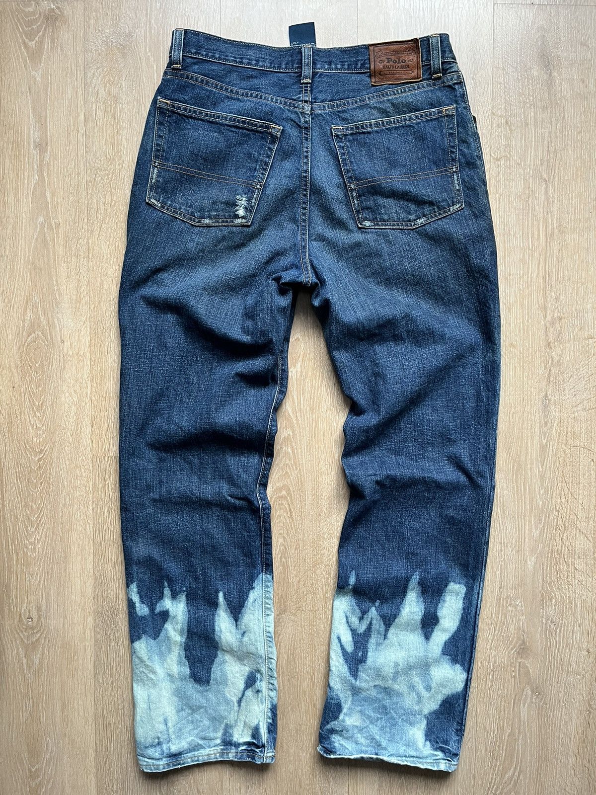 Polo Ralph Lauren Vintage Polo Ralph Lauren Blue Denim Jeans Size 32x32 Size US 32 / EU 48 - 1 Thumbnail