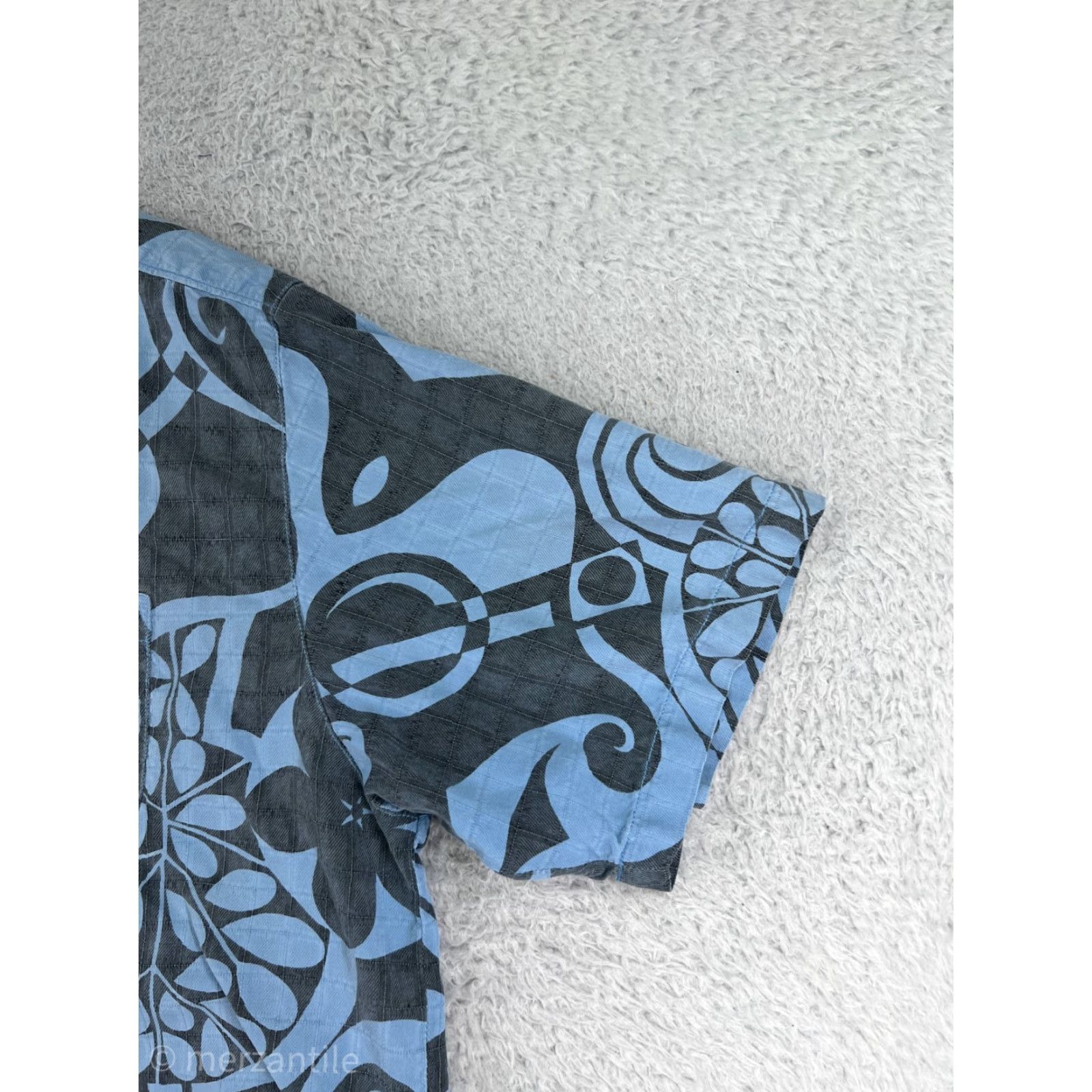 Tommy Bahama Tommy Bahama Shirt Mens Large Blue Floral Silk Hawaiian Button-Up Beach Resort Aloha Short Sleeve Mens Size US L / EU 52-54 / 3 - 4 Thumbnail