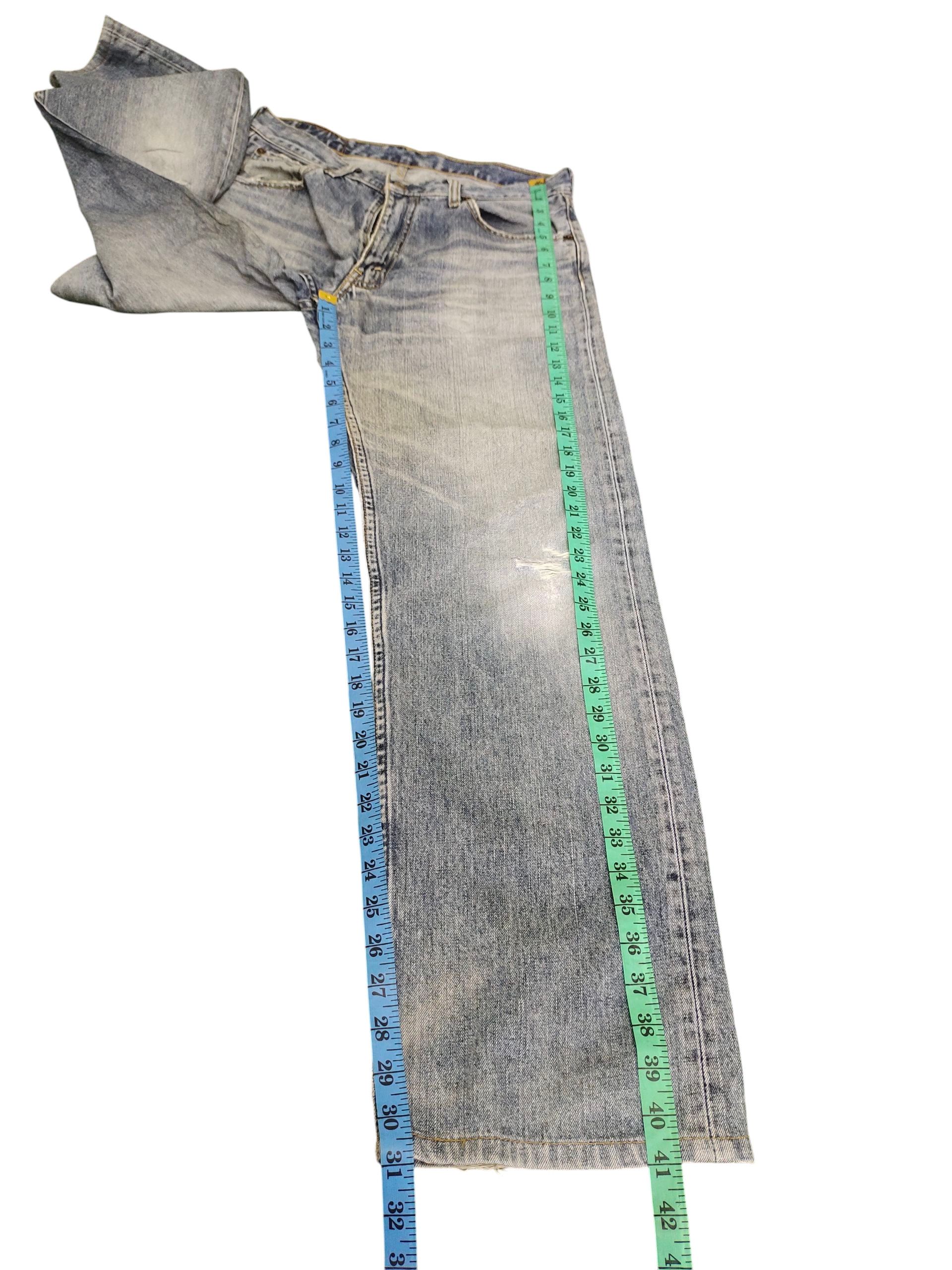 Kapital Vintage Levis 503 Clawmark Distress Faded Denim Jeans Size US 31 - 14 Thumbnail