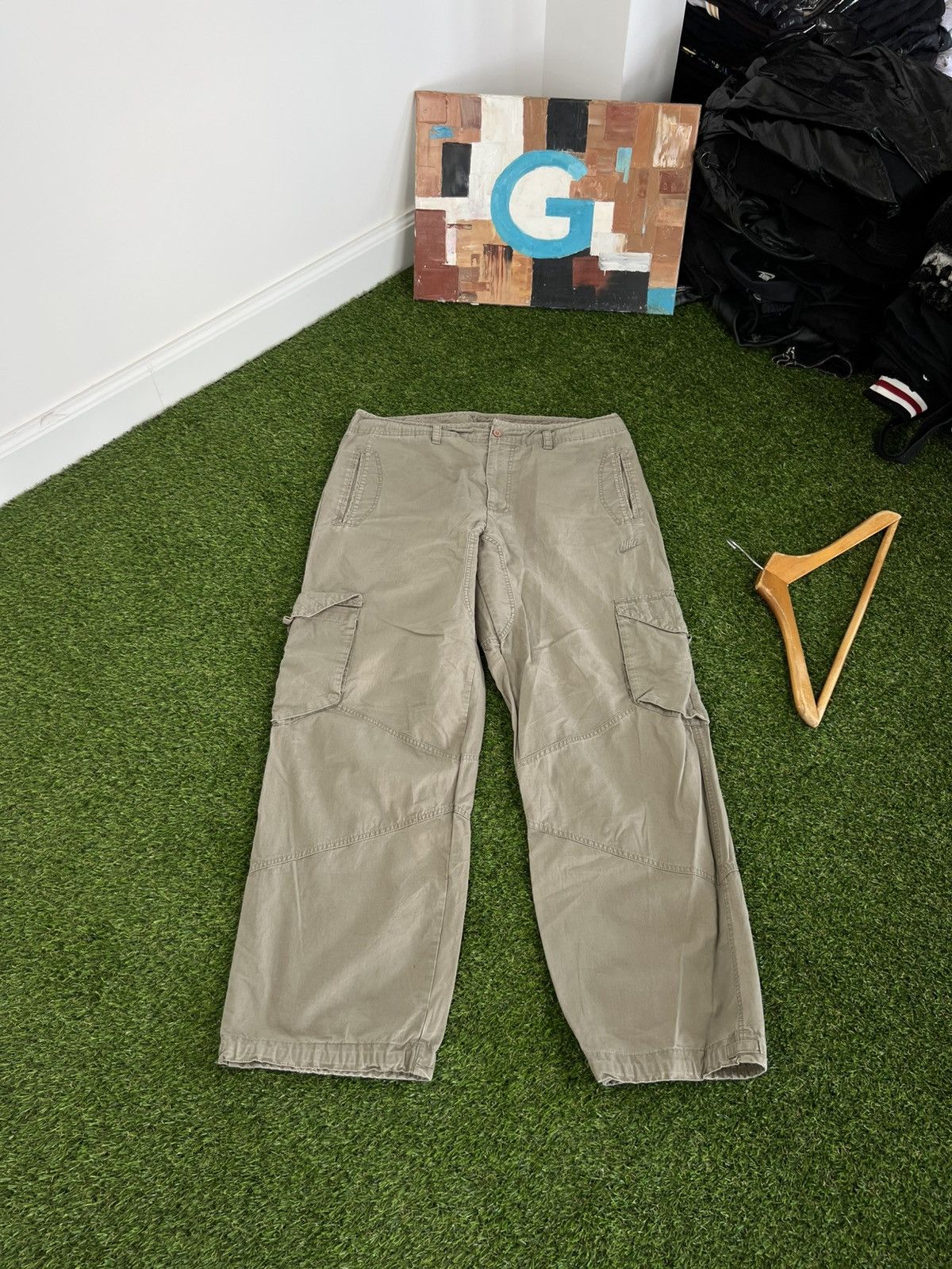 Vintage Nike cargo pants y2k