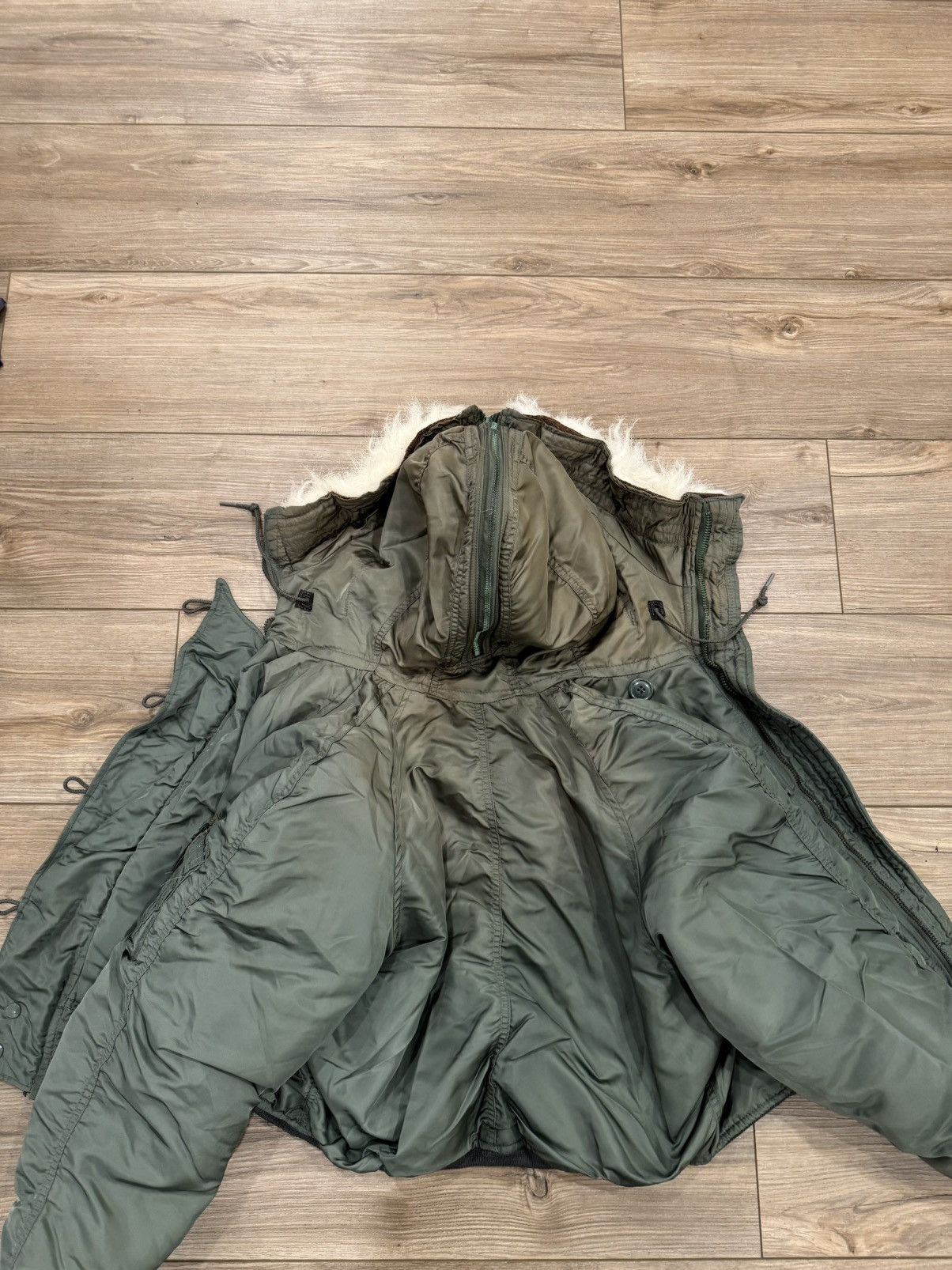Vintage Vintage military flyers man parka Size US M / EU 48-50 / 2 - 7 Thumbnail