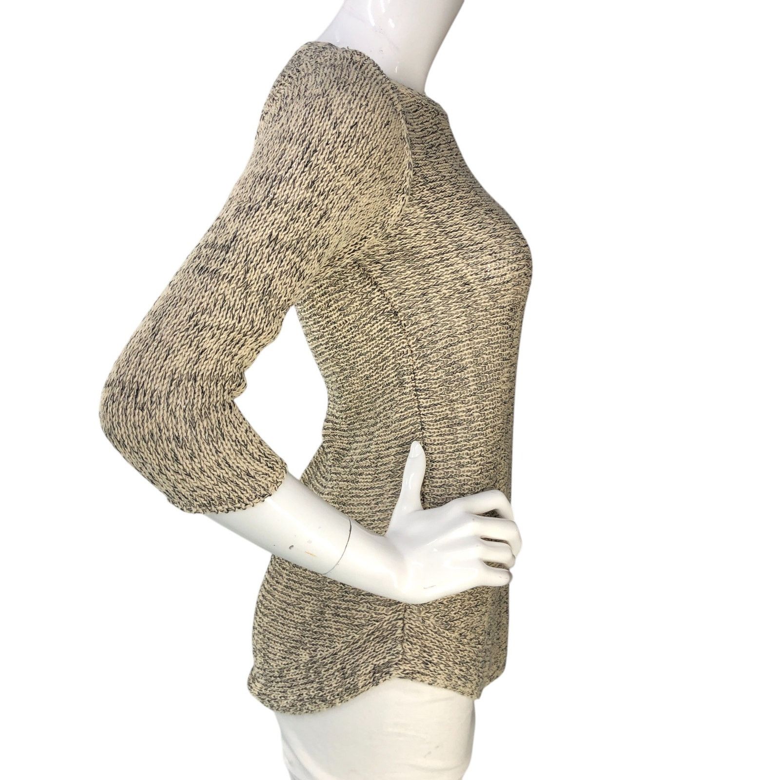 Eileen Fisher Eileen Fisher Size S Sweater Open Knit Organic Cotton Linen Size S / US 4 / IT 40 - 9 Thumbnail