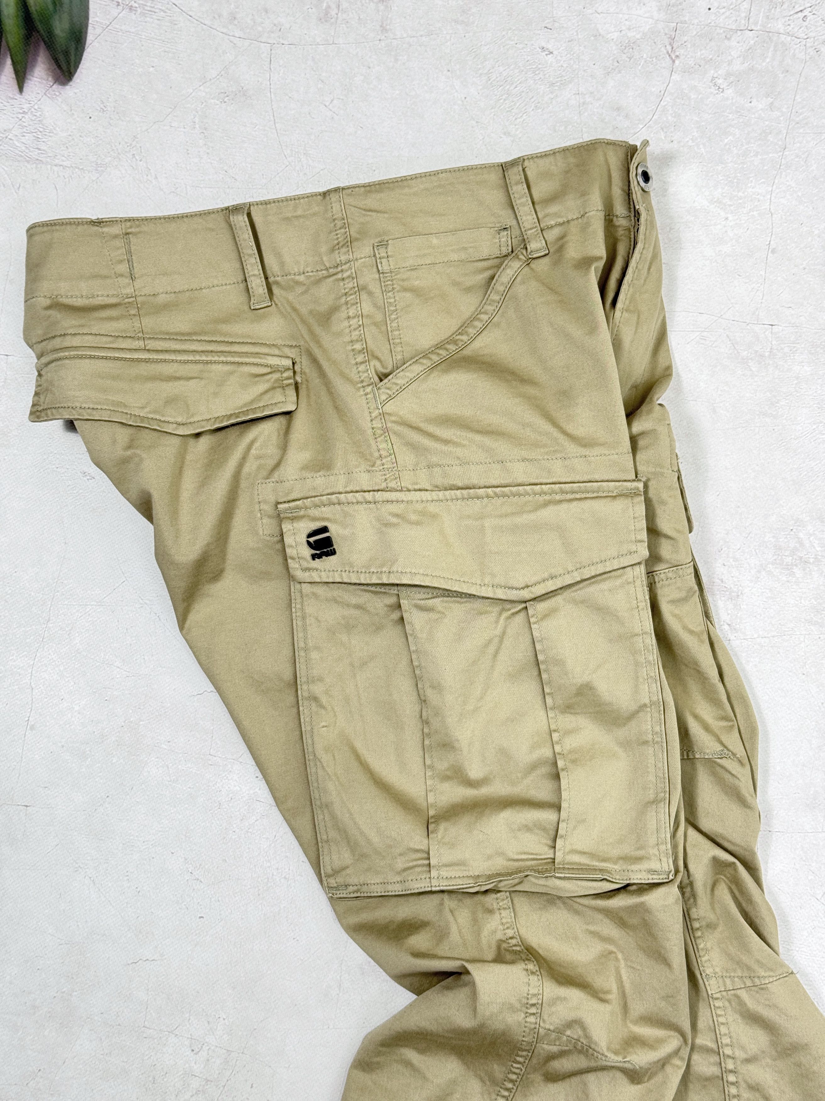 G-Star G-Star Raw Rovic Zip 3D Tapered Cargo Pants Multipocket Size US 33 - 4 Thumbnail
