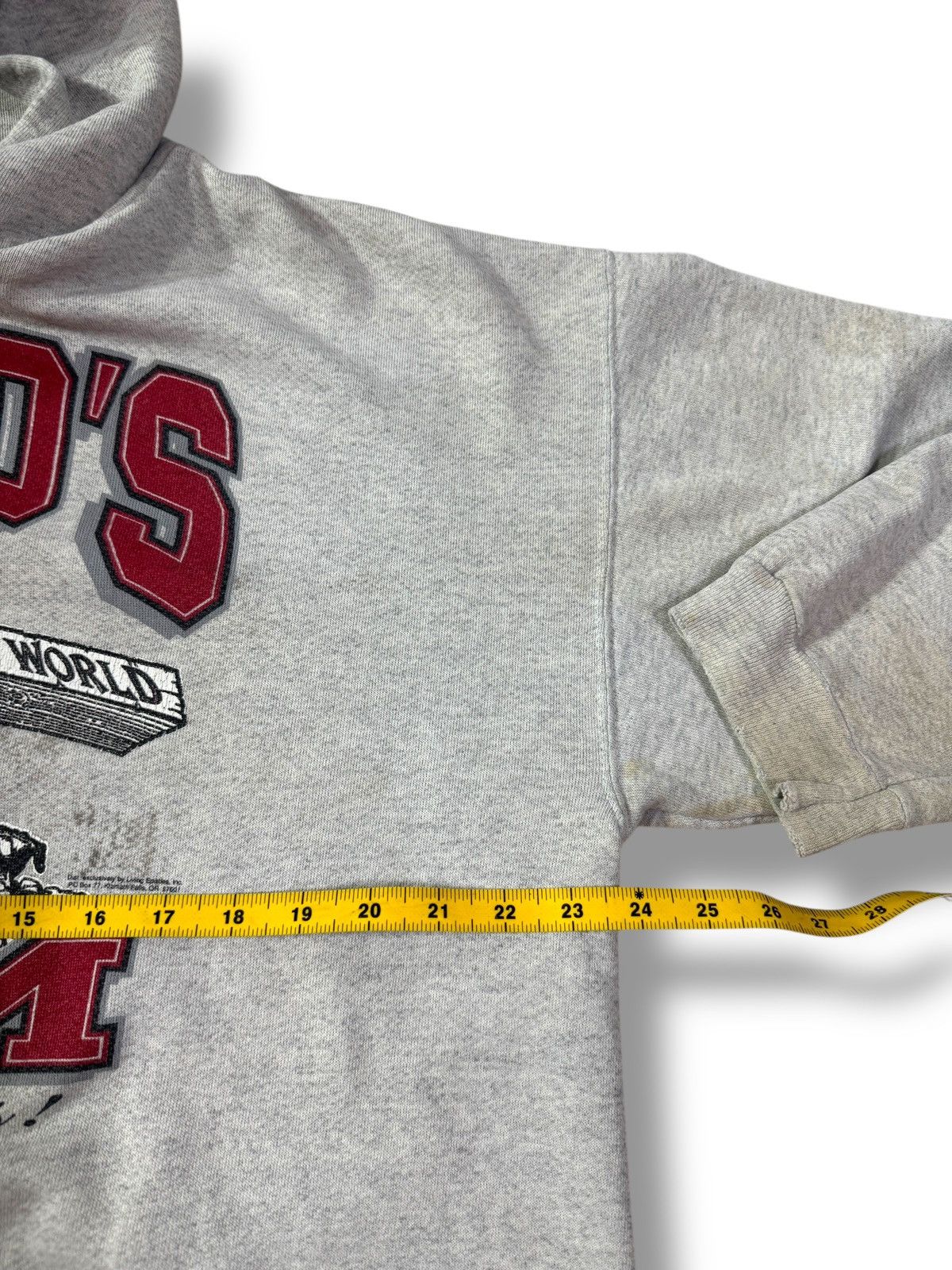 Vintage *RARE* 90s VINTAGE LORD’S GYM GOD BODYBUILDING HOODIE TULTEX Size US XL / EU 56 / 4 - 5 Thumbnail