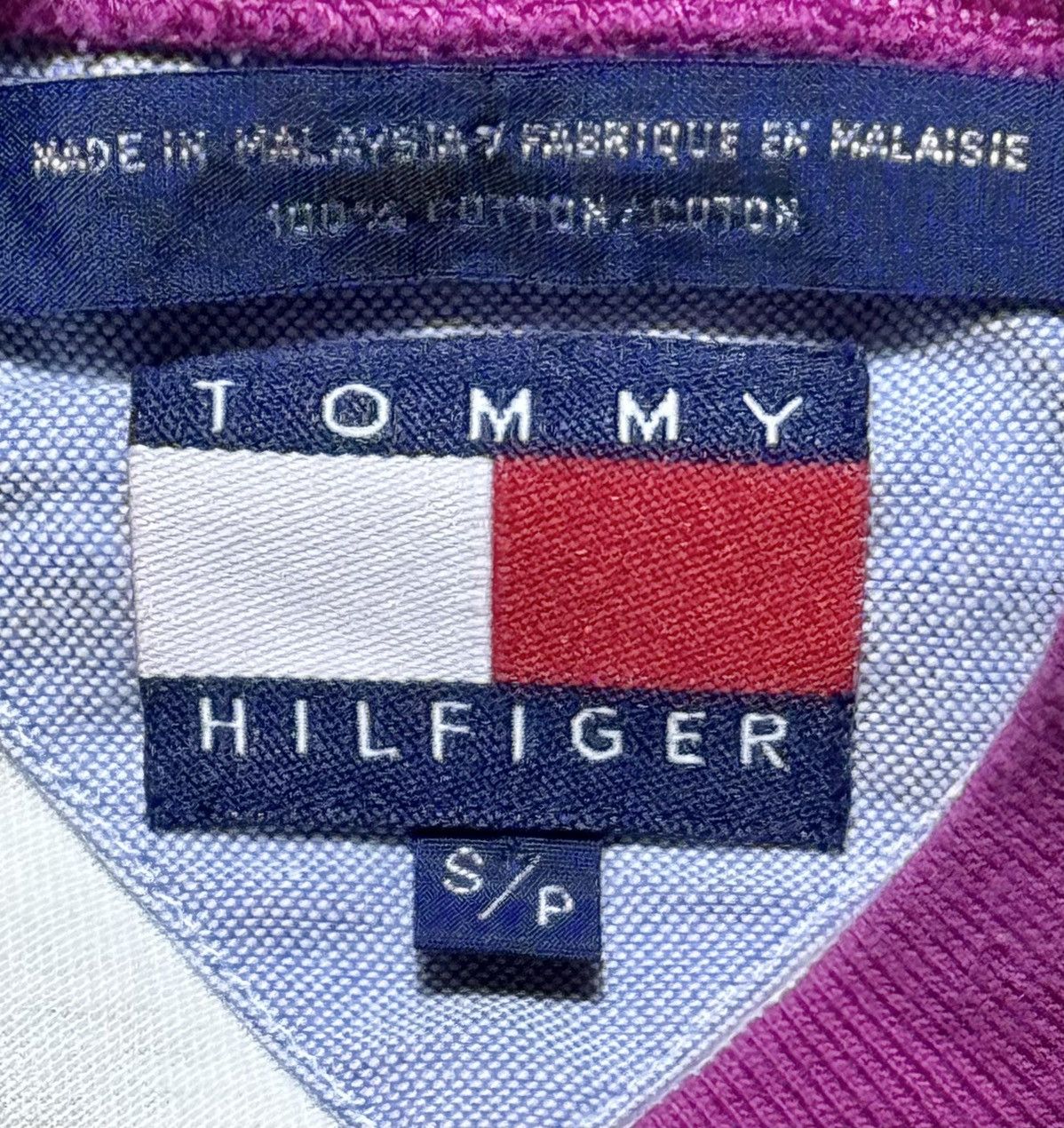 Tommy Hilfiger × Vintage Vintage Tommy Hilfiger Crest Logo Striped Shirt size S Size US S / EU 44-46 / 1 - 10 Thumbnail