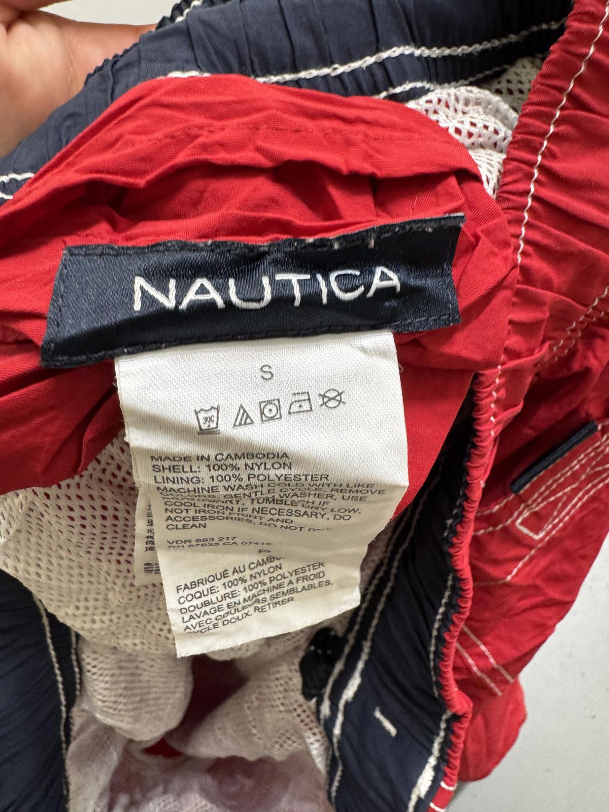 Nautica Nautica Men's Red Swim Shorts – Size S Size US 30 / EU 46 - 3 Thumbnail