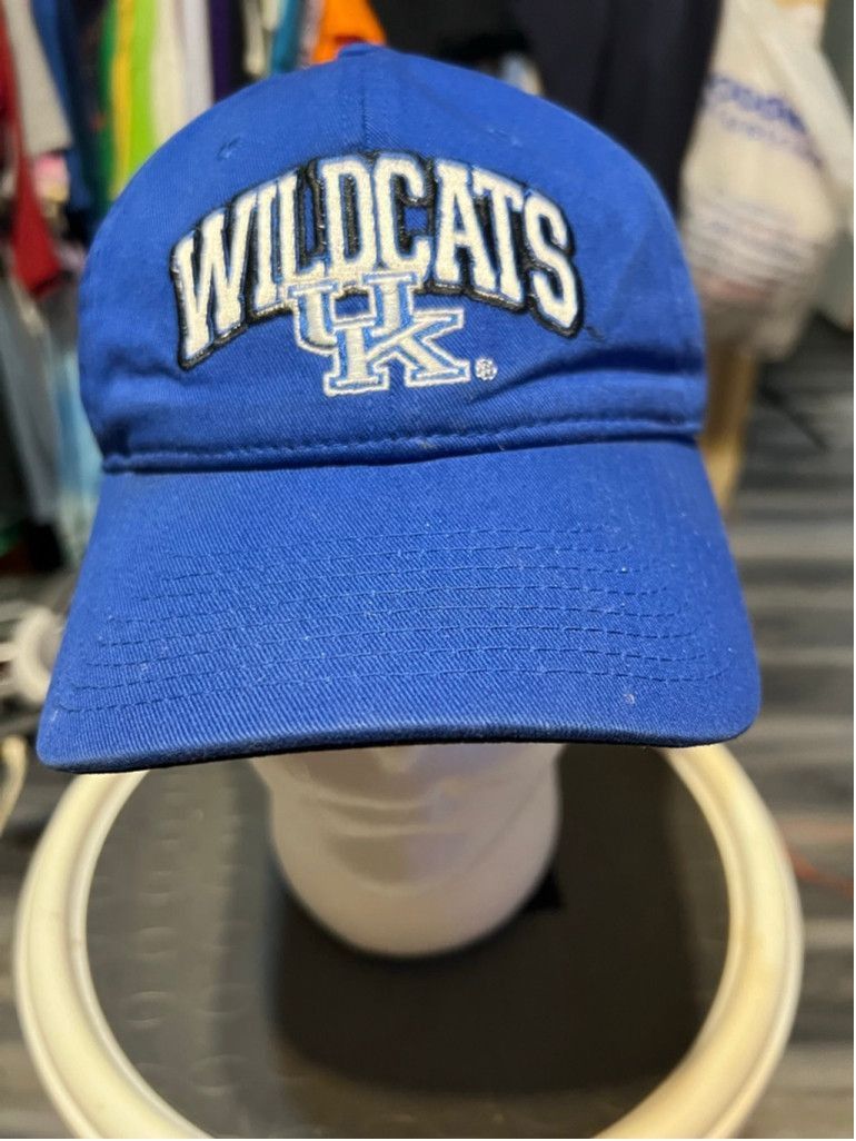 The Unbranded Brand Unisex Kentucky Wildcats Baseball Cap Blue/Black One Size Size ONE SIZE - 1 Thumbnail