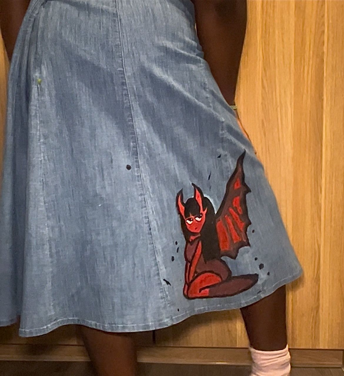 Vintage Custom maxi skirt Size 34" / US 12 / IT 48 - 2 Thumbnail