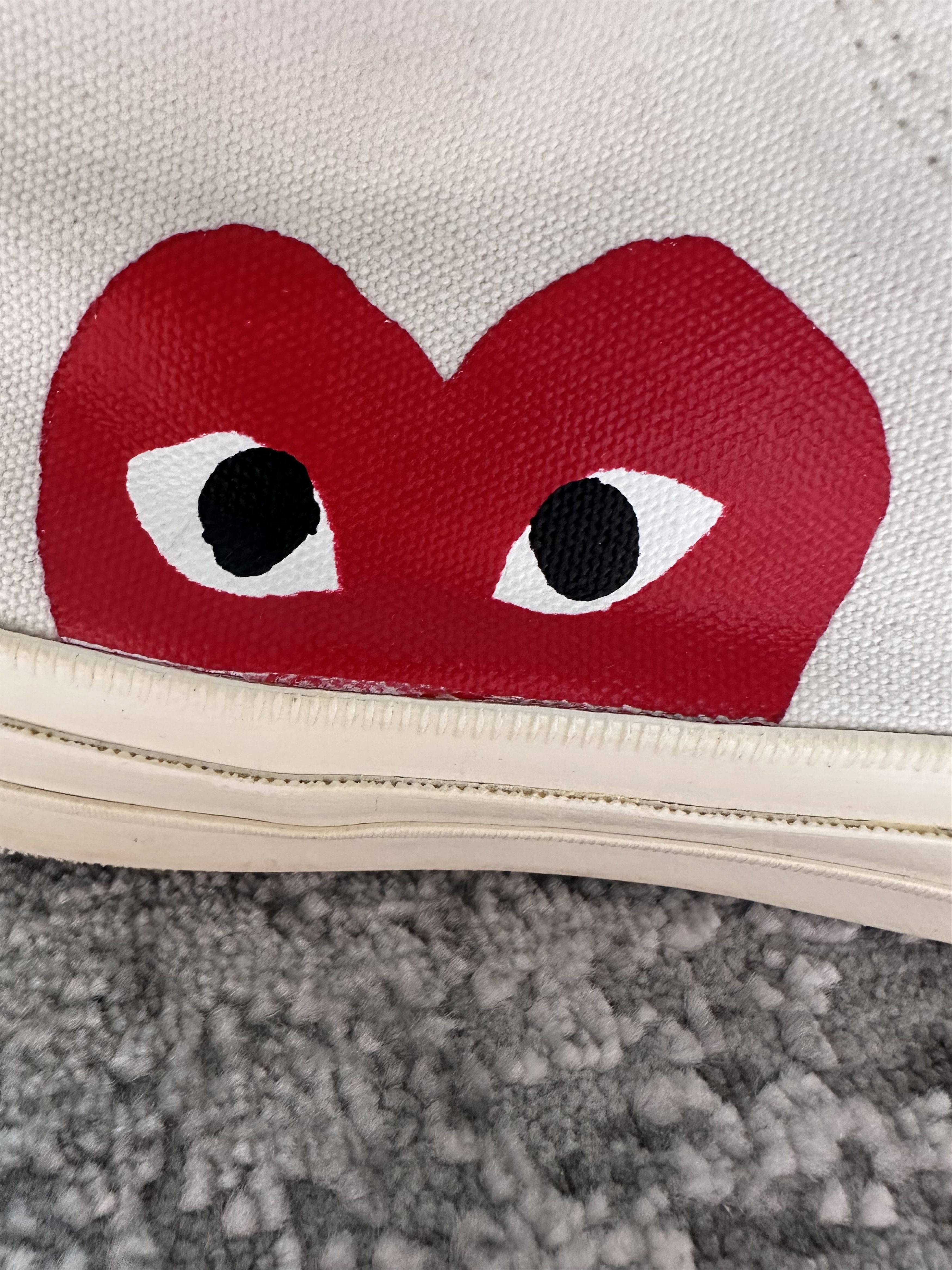 Comme des Garcons PLAY × Converse Converse Comme des Garcons play shoes sneakers Size US 7.5 / IT 37.5 - 5 Thumbnail