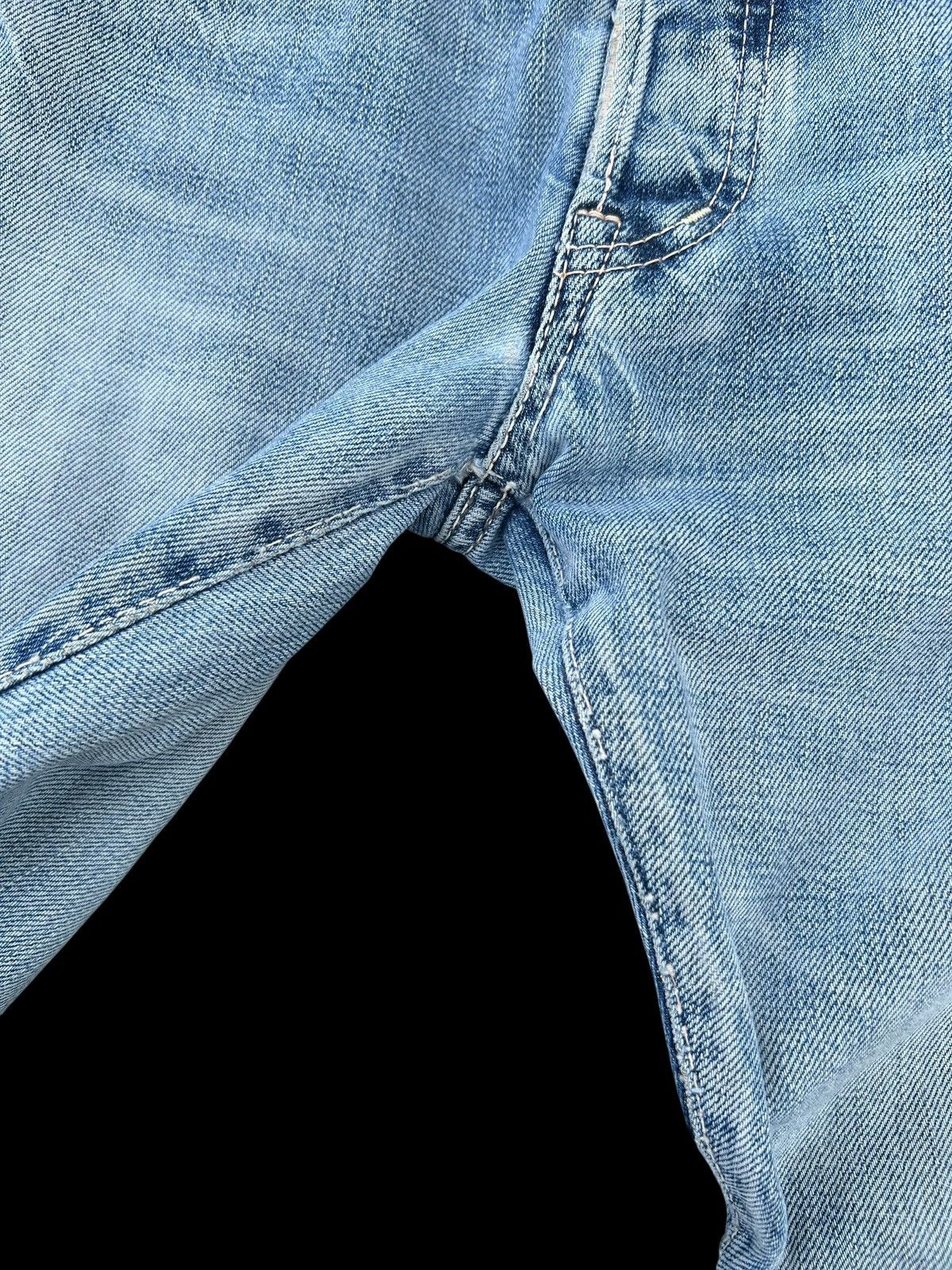 Kapital Thrashed Vintage OMNIGOD Selvedge Denim Jeans Size US 31 - 9 Thumbnail