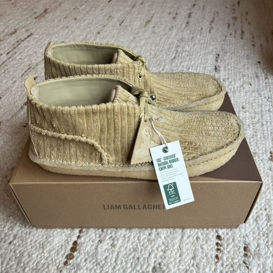 Clarks Clarks Liam Gallagher LG Collab Desert Rain Shoes Wallabees Size US 9 / EU 42 - 2 Thumbnail