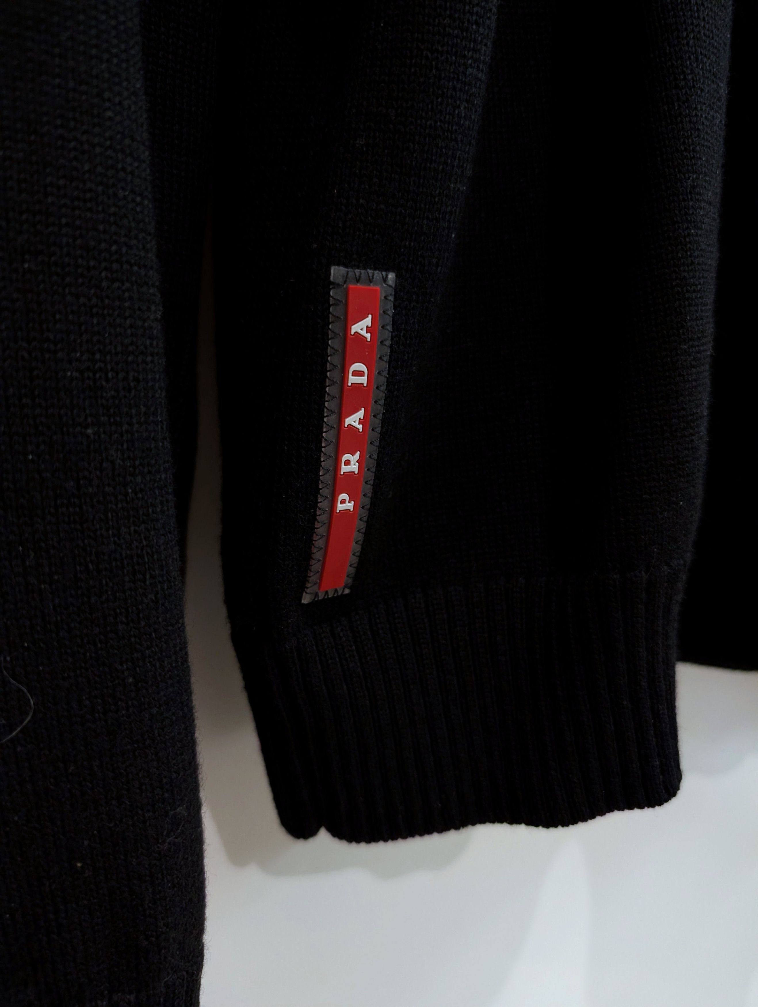Prada Prada red label wool zip cardigan Size US L / EU 52-54 / 3 - 2 Thumbnail