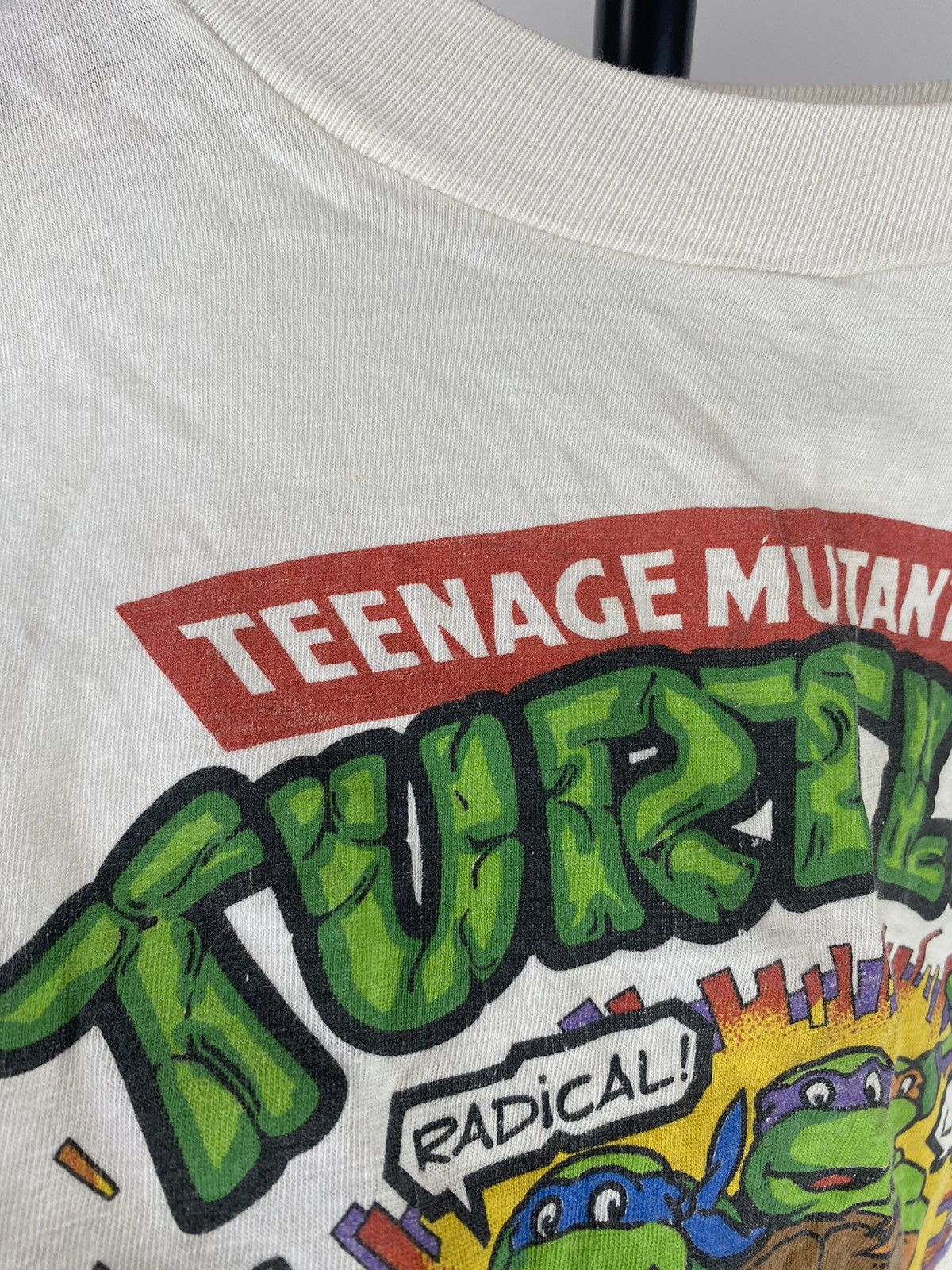Cartoon Network × Vintage 🔥1990 Teenage Turles Mutant Hero Mirage Studios T Shirt Men Size US S / EU 44-46 / 1 - 7 Thumbnail