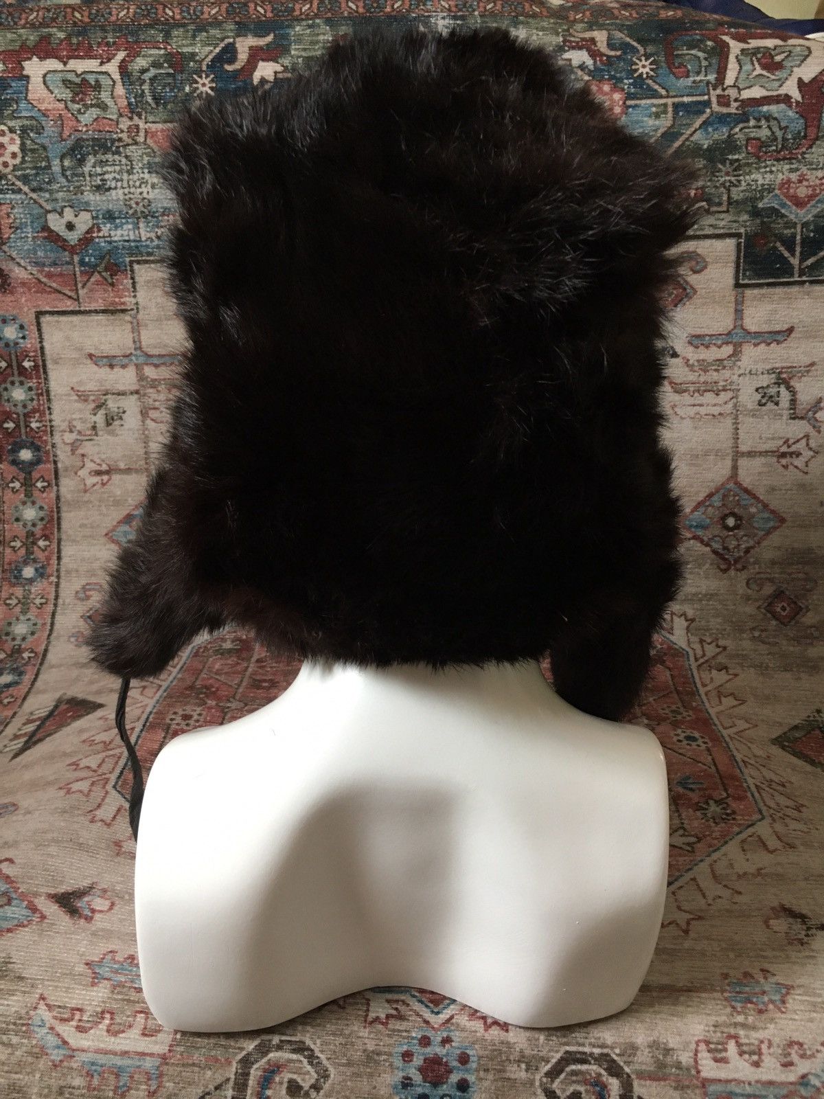 Vintage Vintage Fuzzy Fur Ushanka Hat Size ONE SIZE - 2 Thumbnail