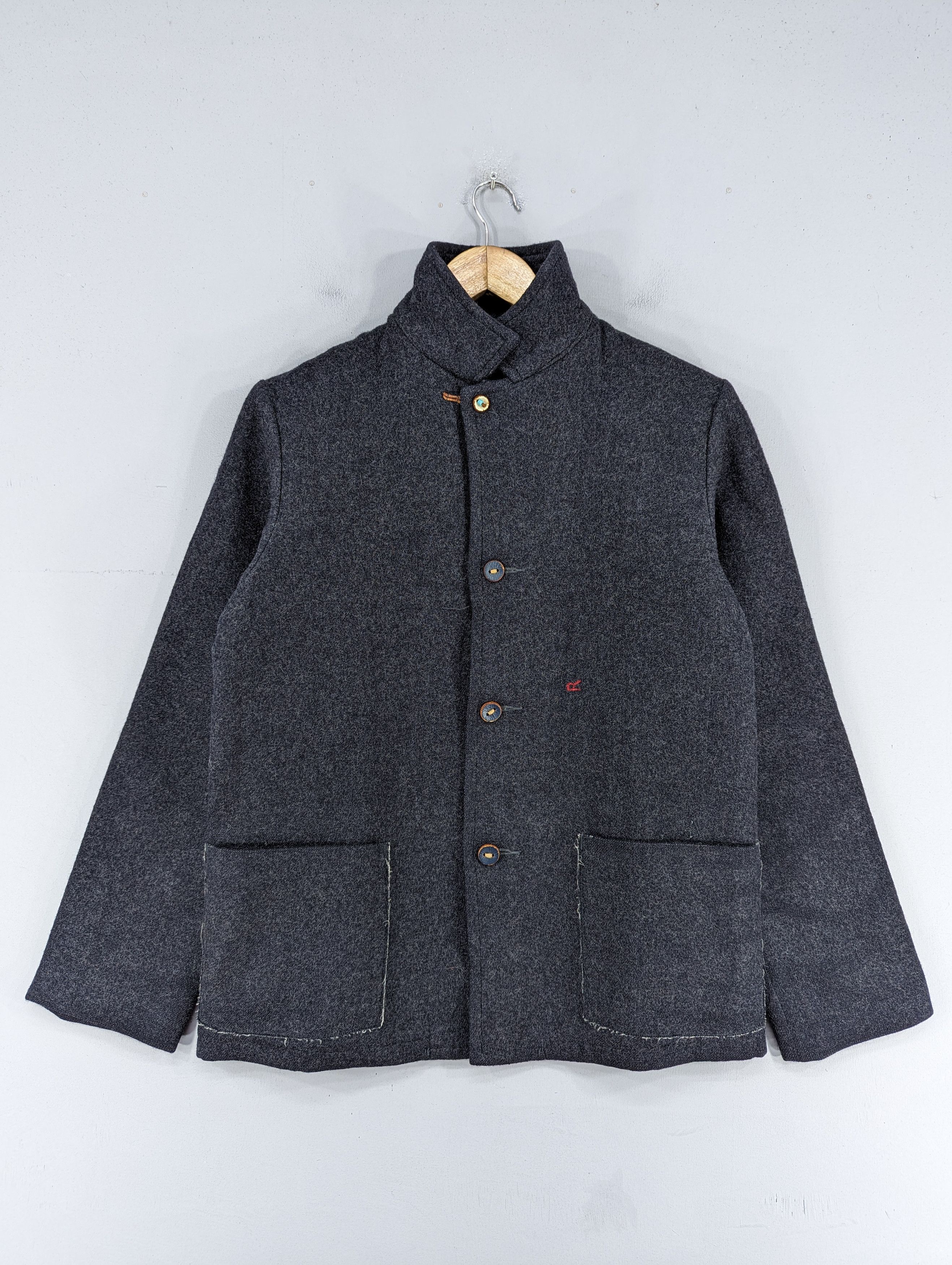 Vintage 45rpm Wool Button Ups Jacket