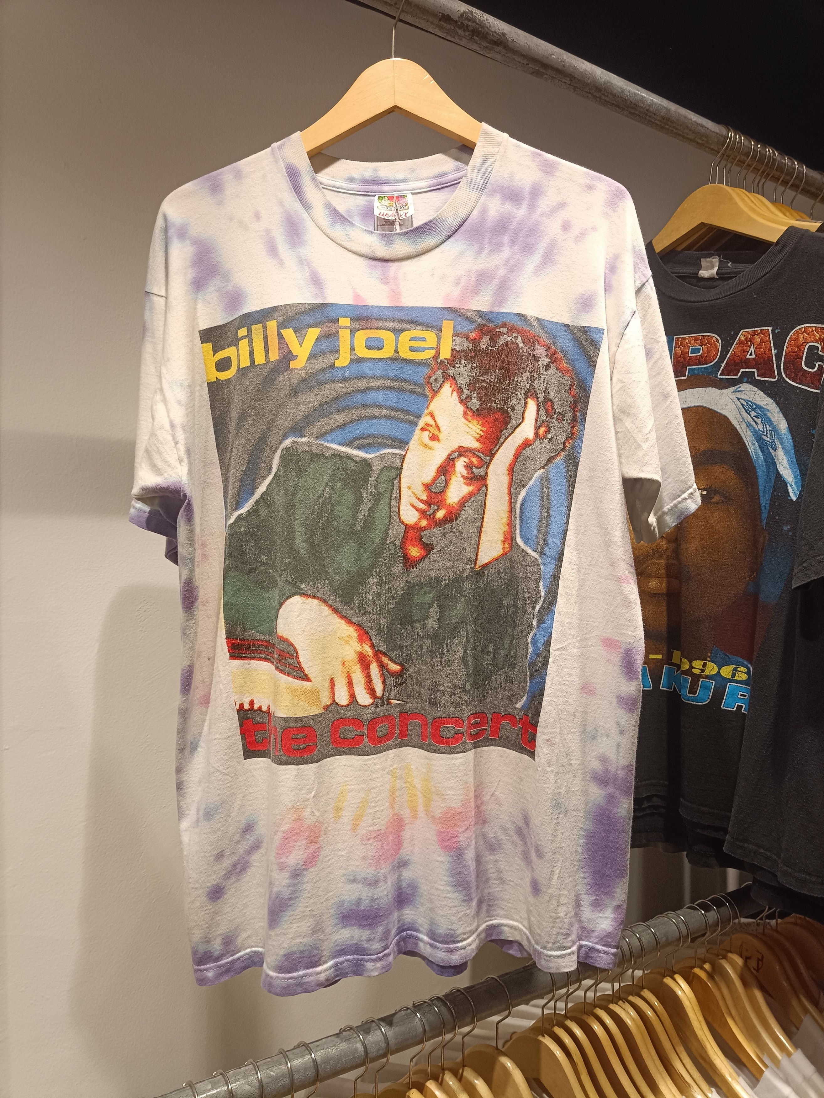 Band Tees × Vintage Billy Joel the concert piano man Size US XL / EU 56 / 4 - 1 Thumbnail