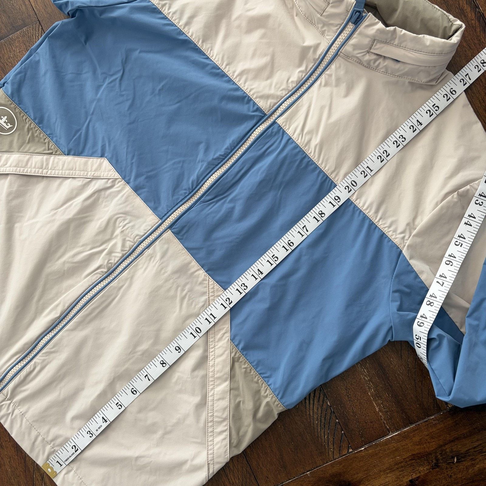 Peter Millar Peter Millar Jacket Mens Medium Beige Blue Colorblock Full Size US M / EU 48-50 / 2 - 11 Thumbnail