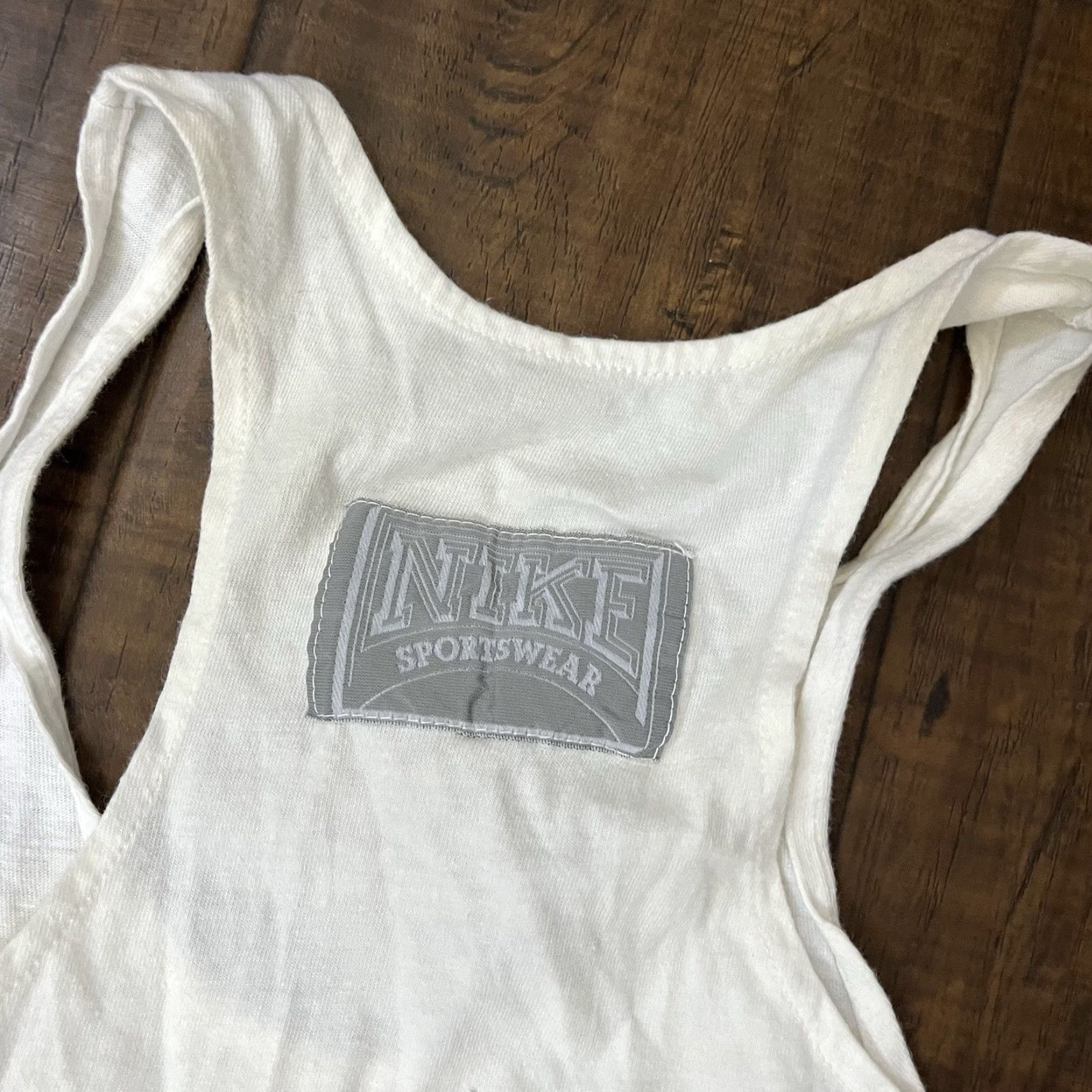 Nike VINTAGE Nike T-Shirt Men Medium White Check 80s 90s USA Size US M / EU 48-50 / 2 - 3 Thumbnail