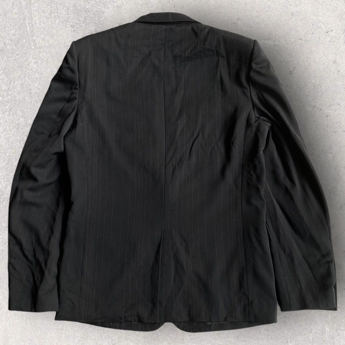Number (N)ine Wool Red Pinstriped back And Sleeves Blazer Size US M / EU 48-50 / 2 - 3 Thumbnail