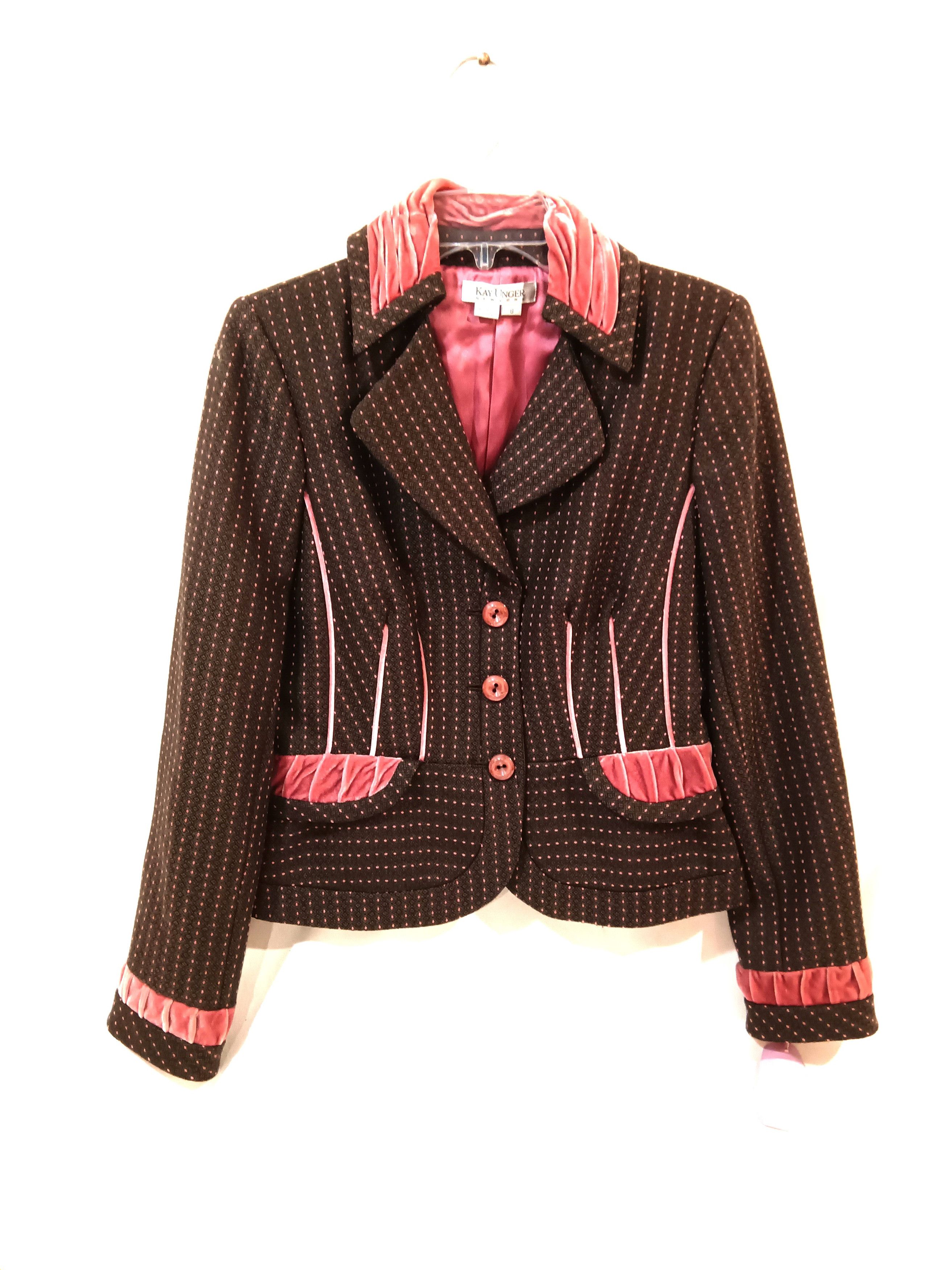 Other Kay Unger Skirt Suit Size 8 Fits M Vintage Women 2 Ps Outfit Size M / US 6-8 / IT 42-44 - 2 Thumbnail