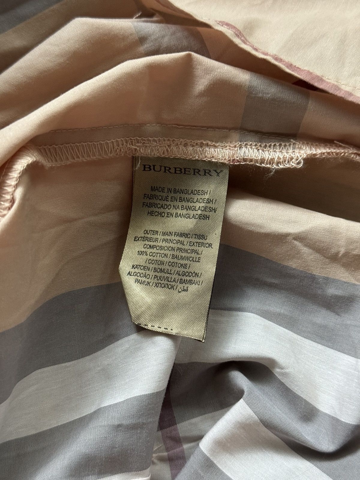 Burberry × Designer Burberry Brit nova check dress Size S / US 4 / IT 40 - 6 Thumbnail