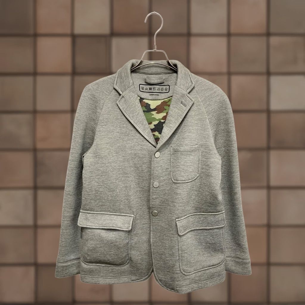 Paul Stuart Paul Stuart Gray Raglan Sleeve Jacket J1F52-868-05 Men 50 Jacket Size US M / EU 48-50 / 2 - 1 Thumbnail
