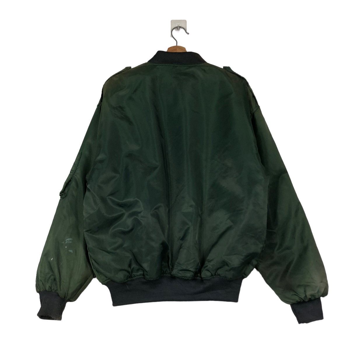 NFL 🔥Vintage Bomber Jacket NFL Authentic Pro Line Shearling Size US XL / EU 56 / 4 - 8 Thumbnail
