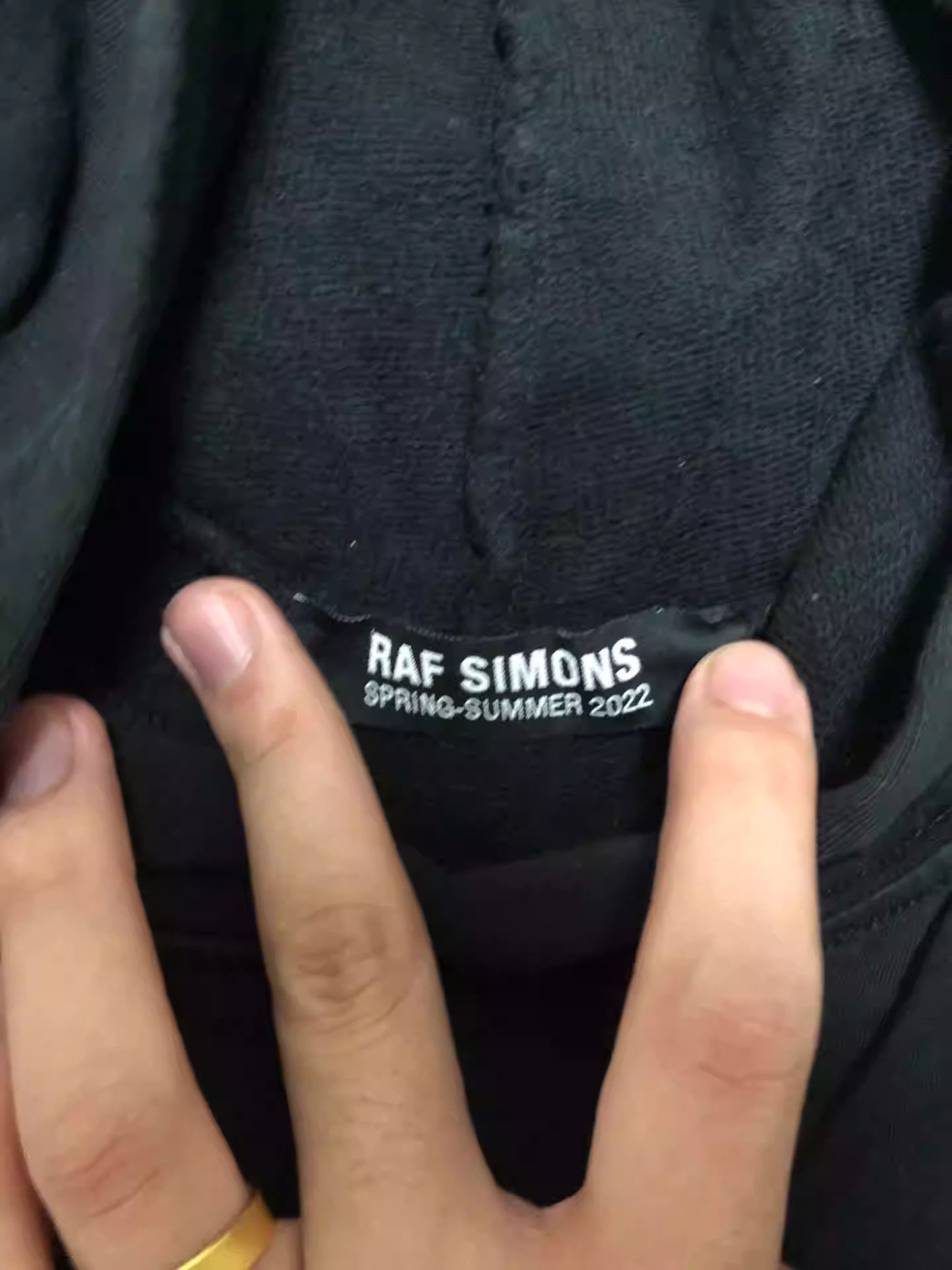 Raf Simons Raf Simons 22Ss Fallen Angel Fake Two Piece Sweatshirt Size US S / EU 44-46 / 1 - 3 Thumbnail