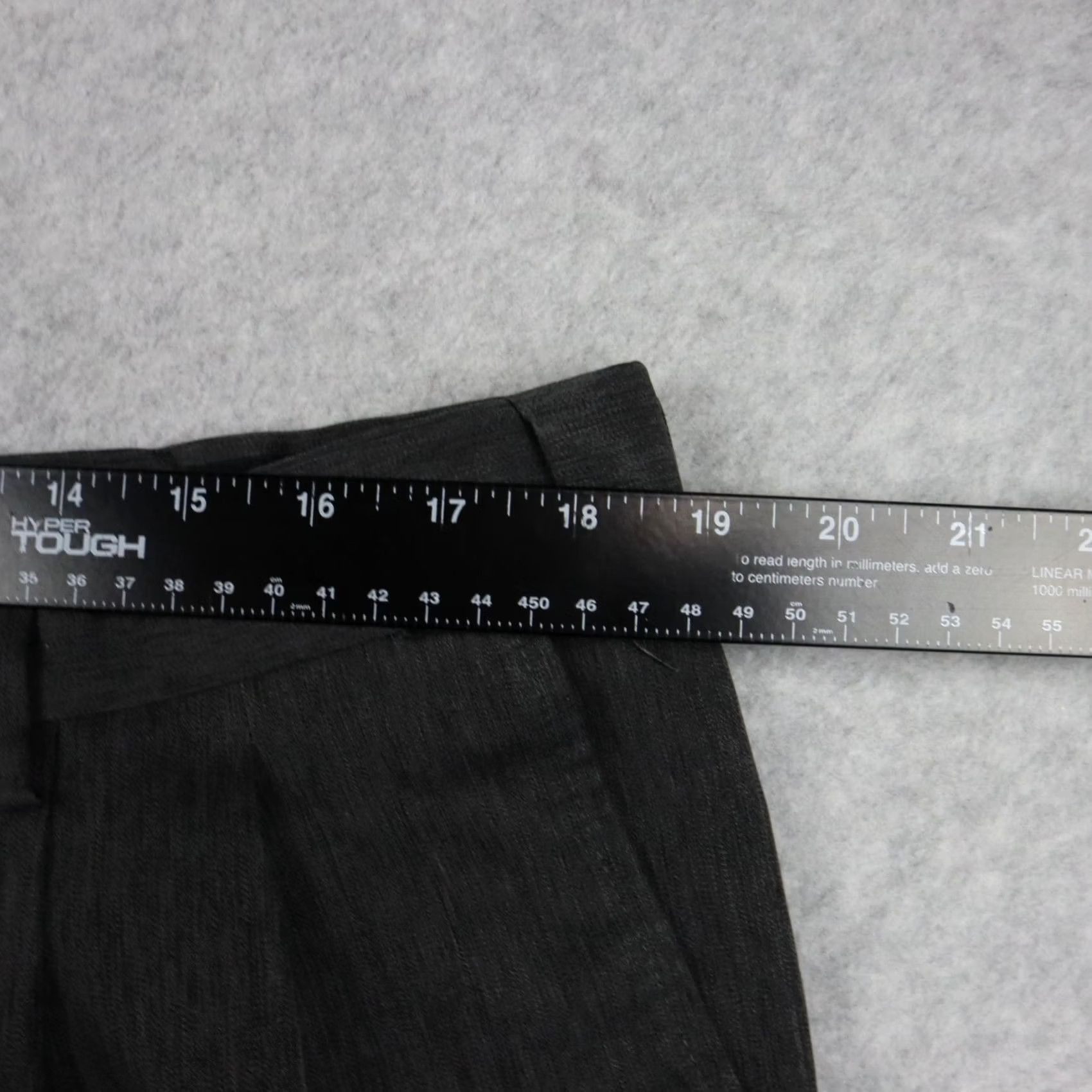 Perry Ellis Perry Ellis Portfolio Dress Pants Mens 38x34 Formal Cuffed Pleated Gray Size US 38 / EU 54 - 5 Thumbnail