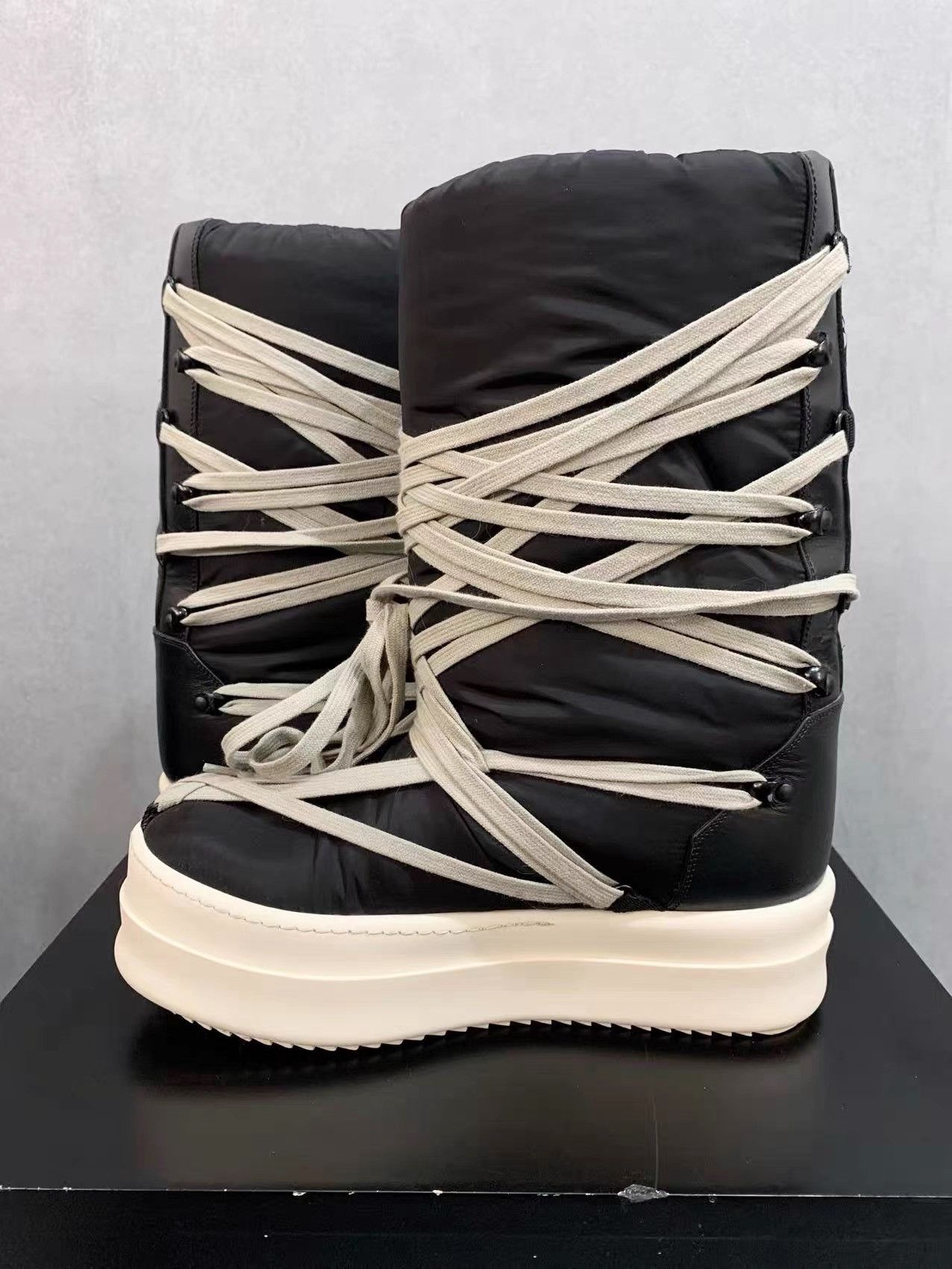 Rick Owens Rick Owens × Moncler 23FW Runway Snow Boots K34 Size US 7 / EU 40 - 6 Thumbnail