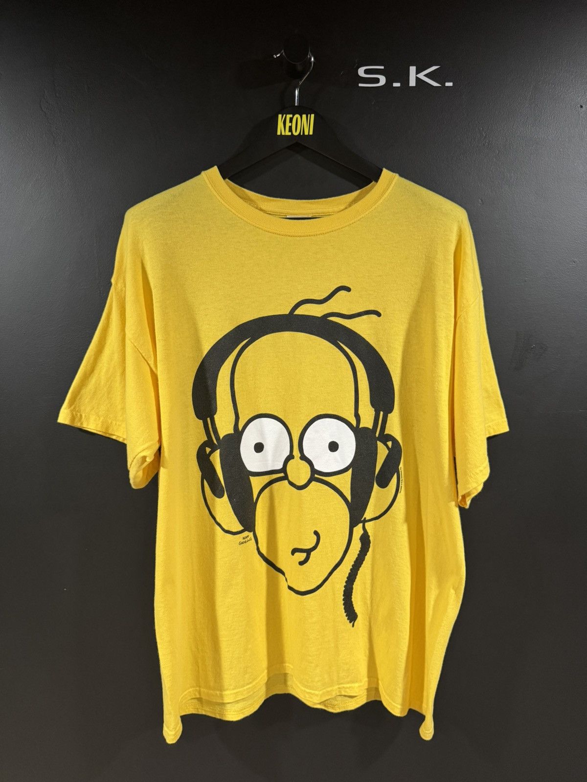 The Simpsons 2009 Vintage The Simpsons Homer Matt Groening Cartoon Tee XL Size US XL / EU 56 / 4 - 1 Thumbnail