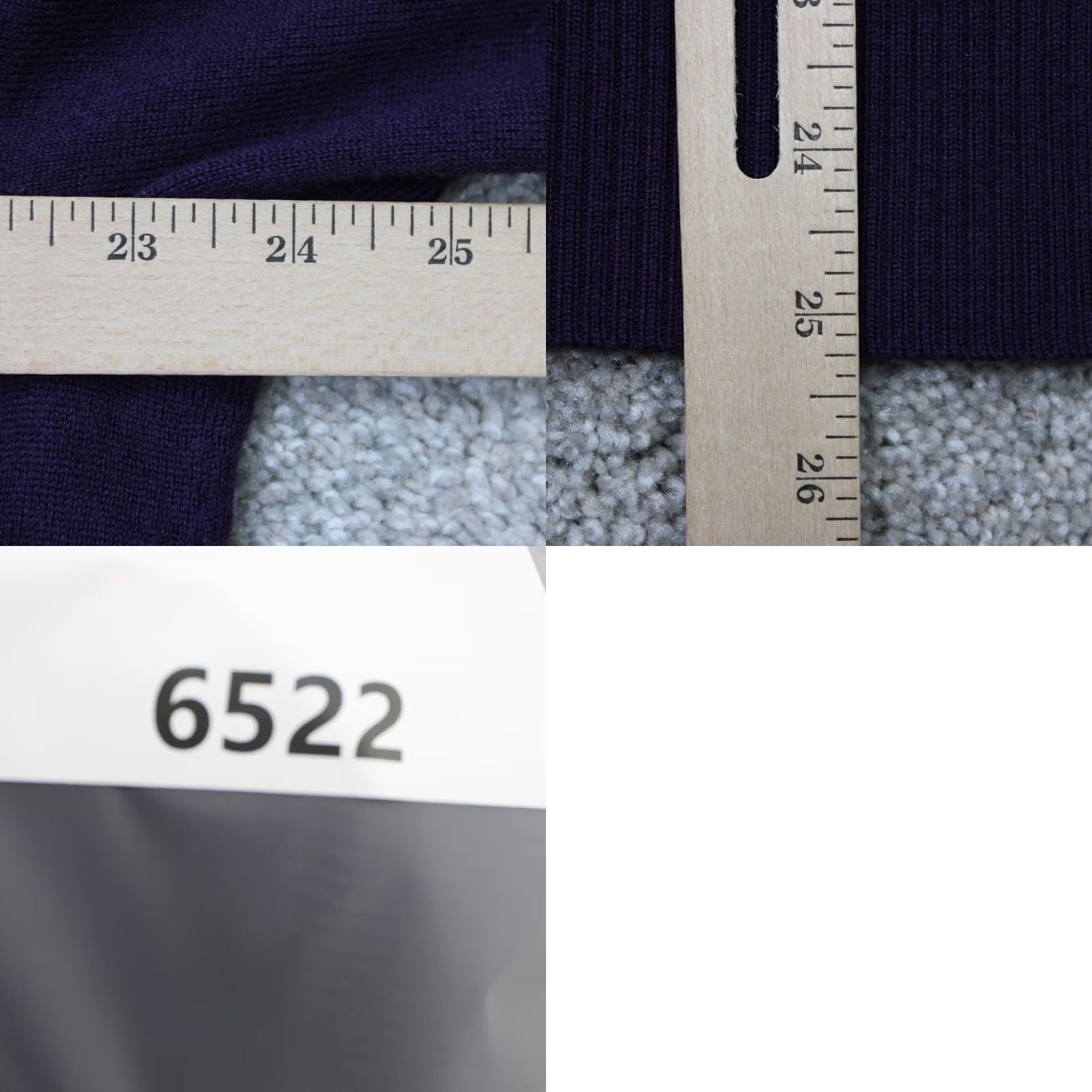 Banana Republic Banana Republic Sweatshirt Mens XL Purple Merino Wool Crewneck L/S Pullover Solid Classic Computer-Generated Title Adjustments: Size US XL / EU 56 / 4 - 9 Thumbnail