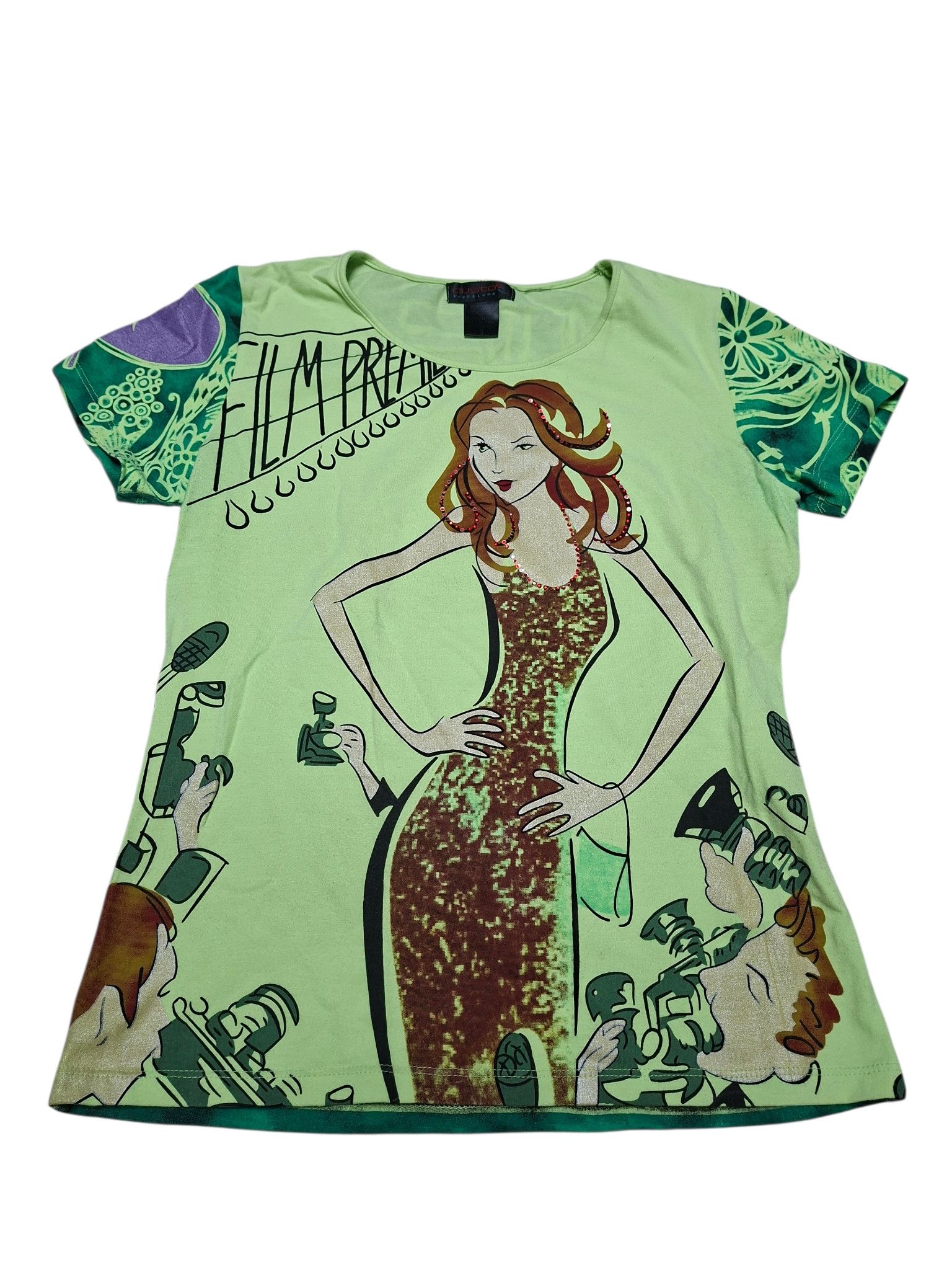 Custo Barcelona CUSTO BARCELONA VINTAGE AVANT GARDE LADY`S TEE Size M / US 6-8 / IT 42-44 - 2 Thumbnail