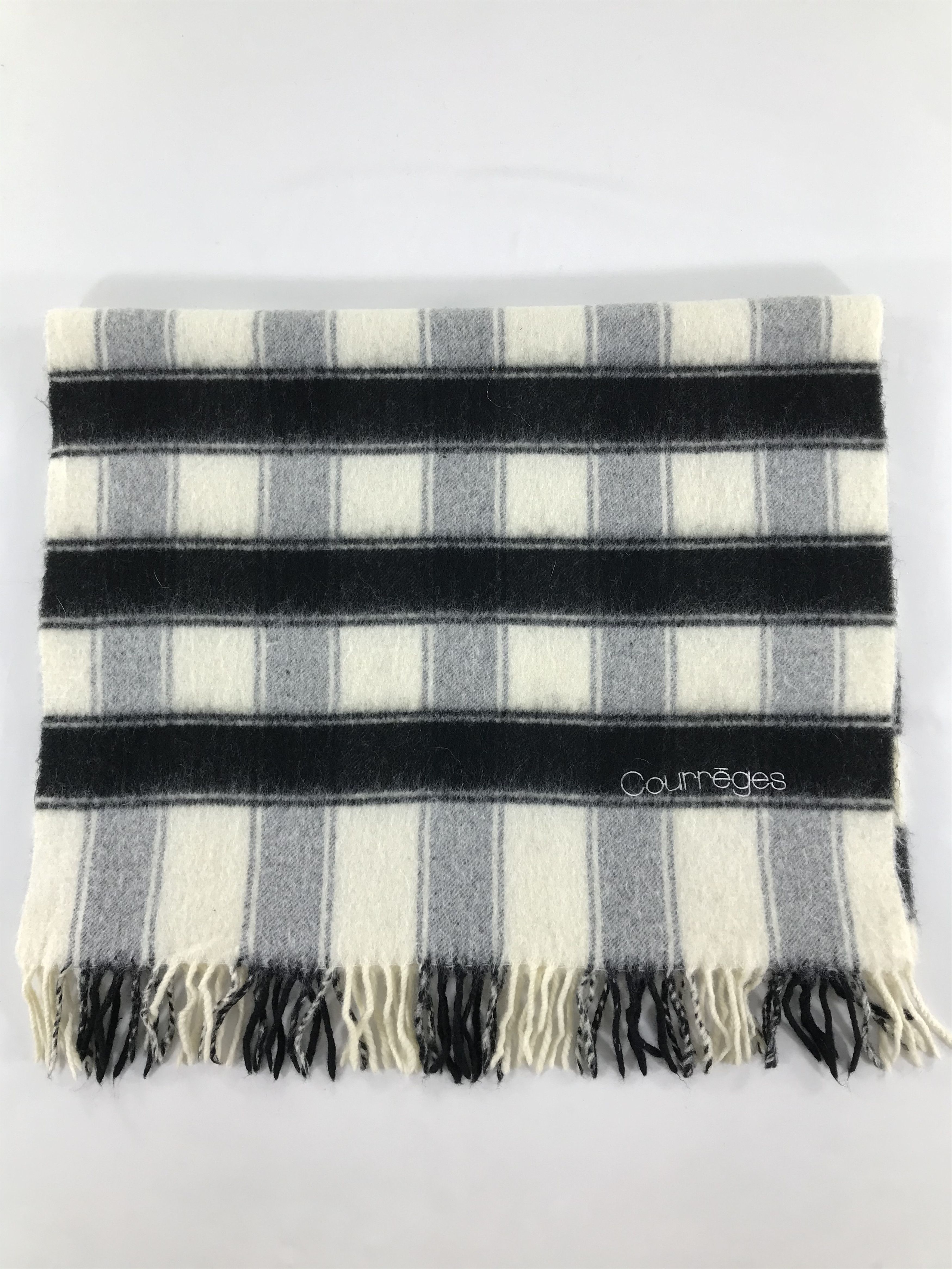 Courreges Vintage Courreges Scarf/Muffler/Neckwear MF1462 Size ONE SIZE - 1 Thumbnail