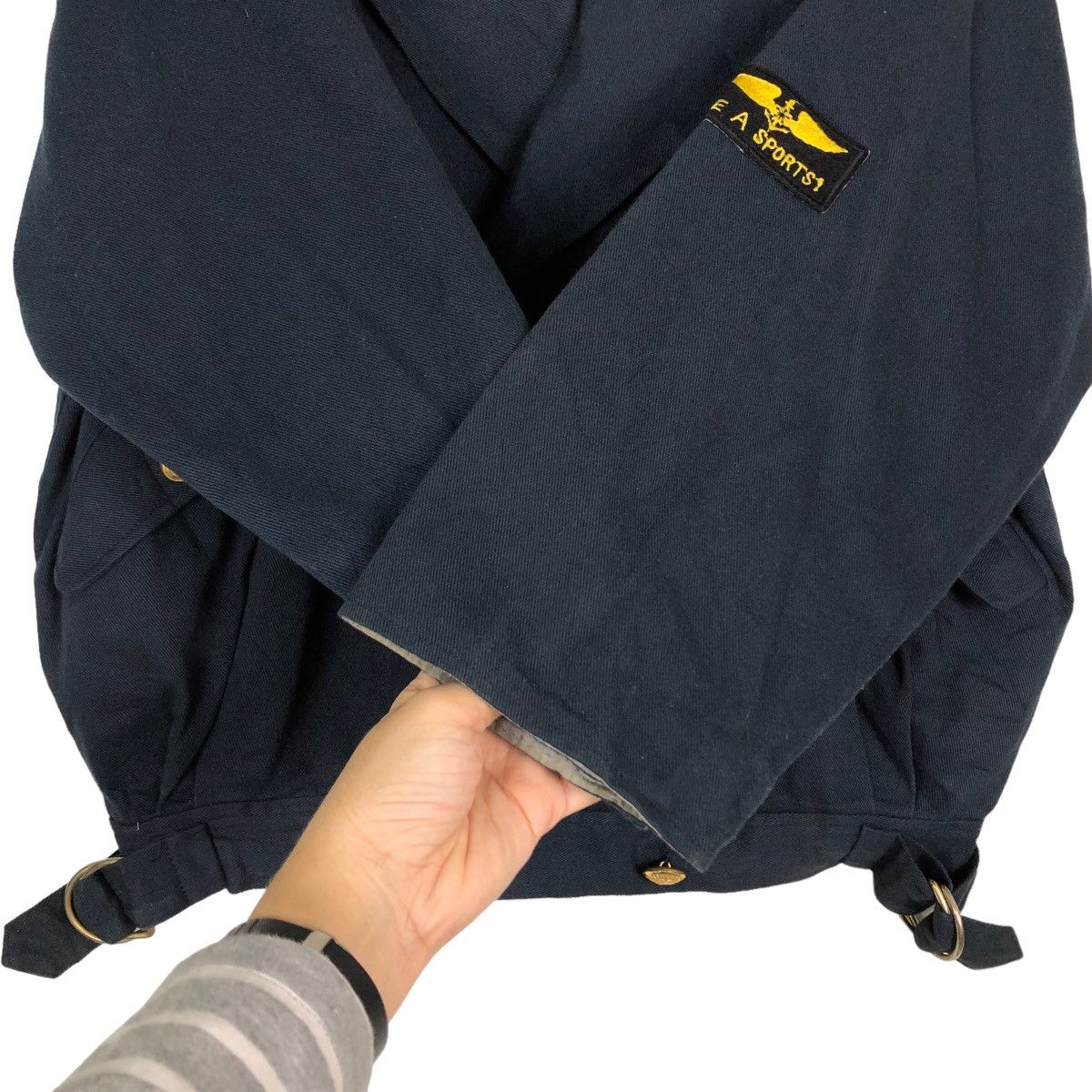 Vintage 🔥Punk Bomber Jacket Riot Riot Double Breast Free Market USA Size US M / EU 48-50 / 2 - 15 Thumbnail