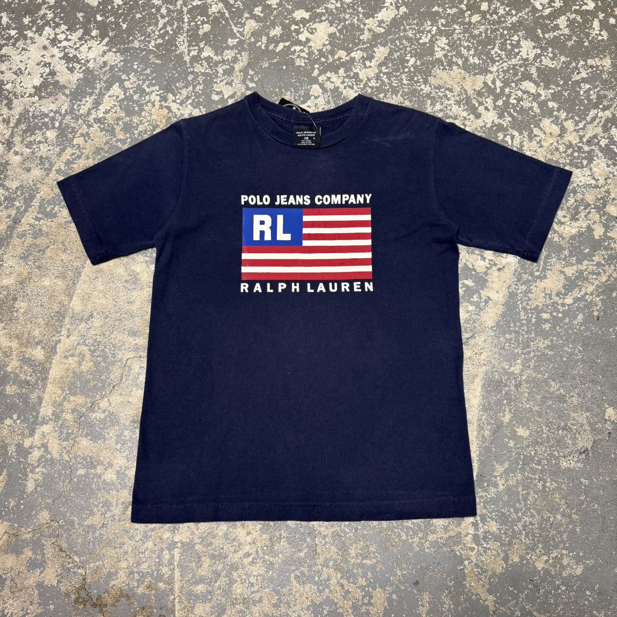 Polo Ralph Lauren Vintage Polo Ralph Lauren American Flag Shirt Size US S / EU 44-46 / 1 - 1 Thumbnail
