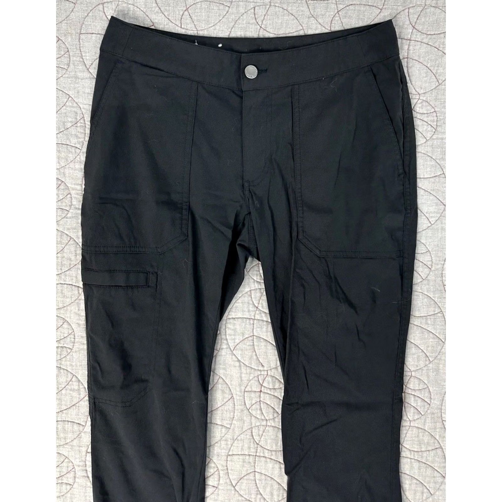 Vintage Columbia Pants Women Flat Front Chino Size 4 Regular Black Spring Fall Winter Summer Casual Size 27" / US 4 / IT 40 - 5 Thumbnail