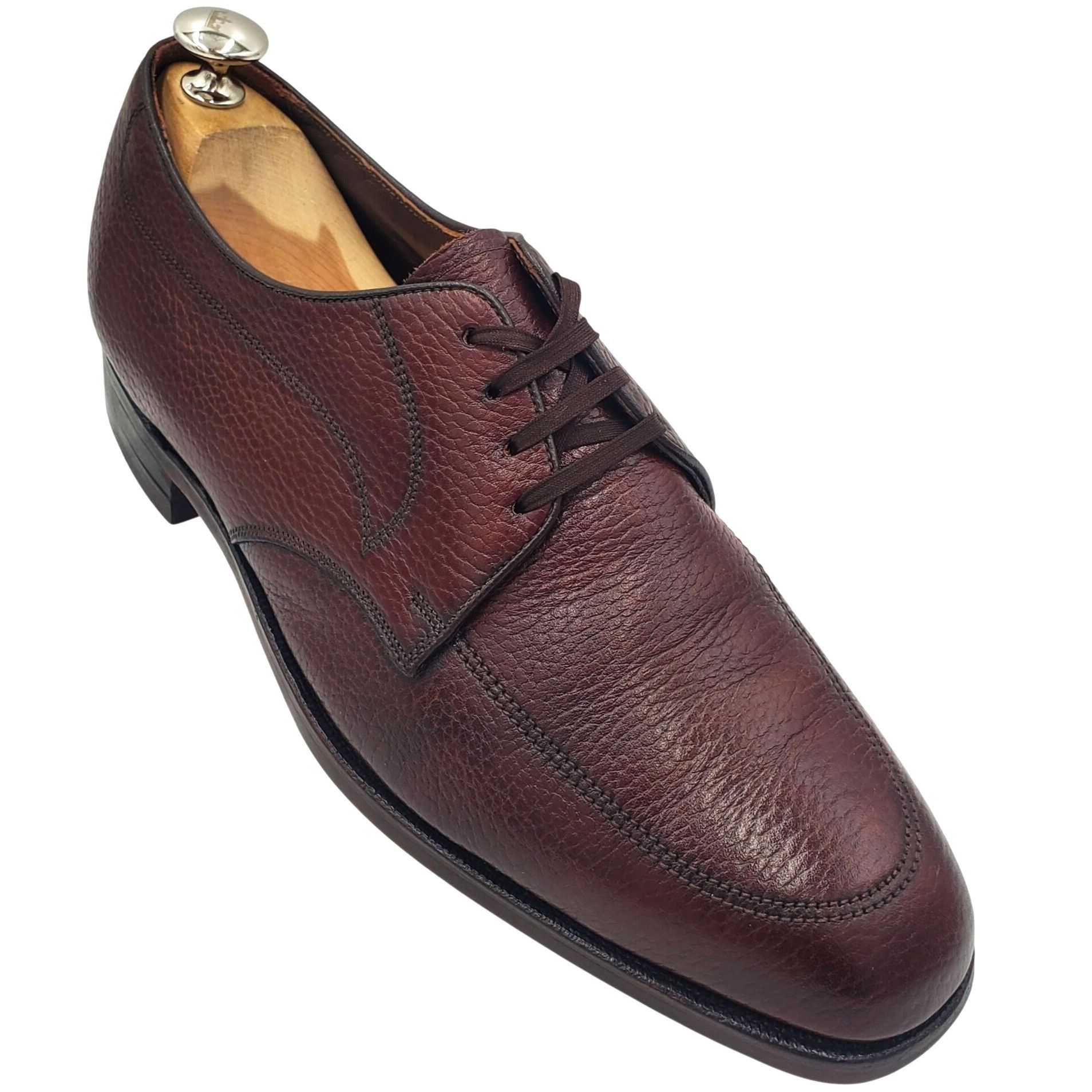 Florsheim Vintage The Florsheim Men's size 9.5 Brown Leather Lace Up O Size US 9.5 / EU 42-43 - 1 Thumbnail
