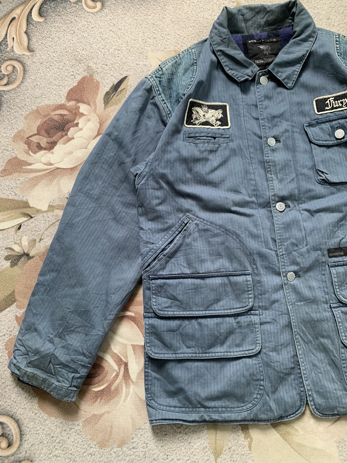Neighborhood Vtg Neighbourhood Multipockets Technical Jacket Size US M / EU 48-50 / 2 - 3 Thumbnail