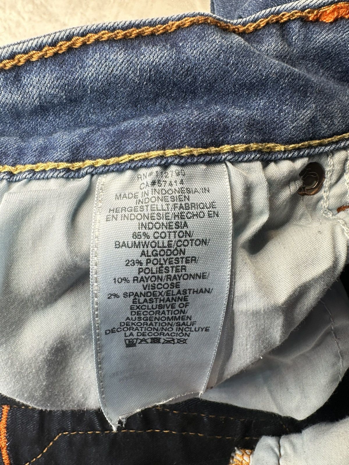 True Religion × Vintage True Religion skinny jeans women Size 30" / US 8 / IT 44 - 10 Thumbnail