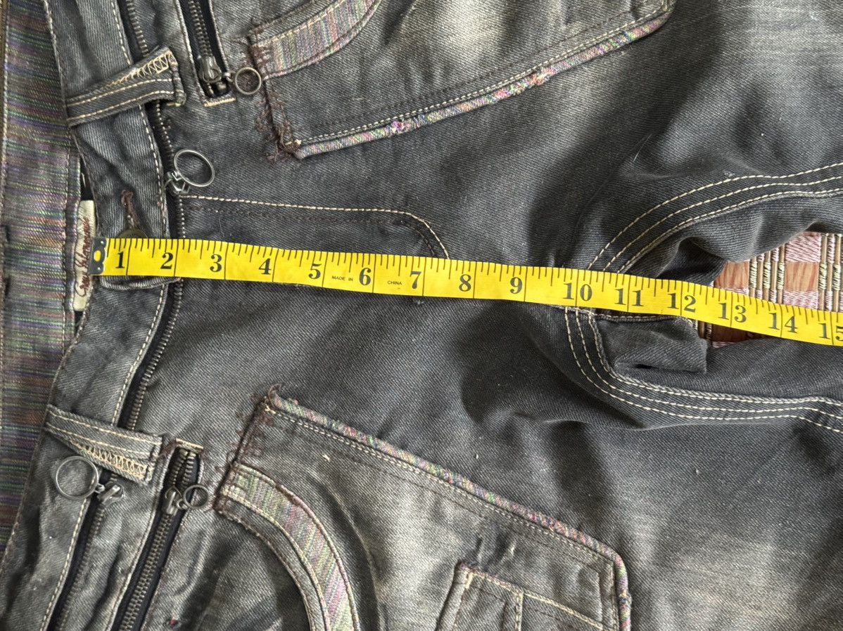 Japanese Brand × Le Grande Bleu (L.G.B.) PUNK EMO DESIGN MULTI ZIPPER DISTRESSED SUNFADED LGB STYLE Size US 34 / EU 50 - 10 Thumbnail